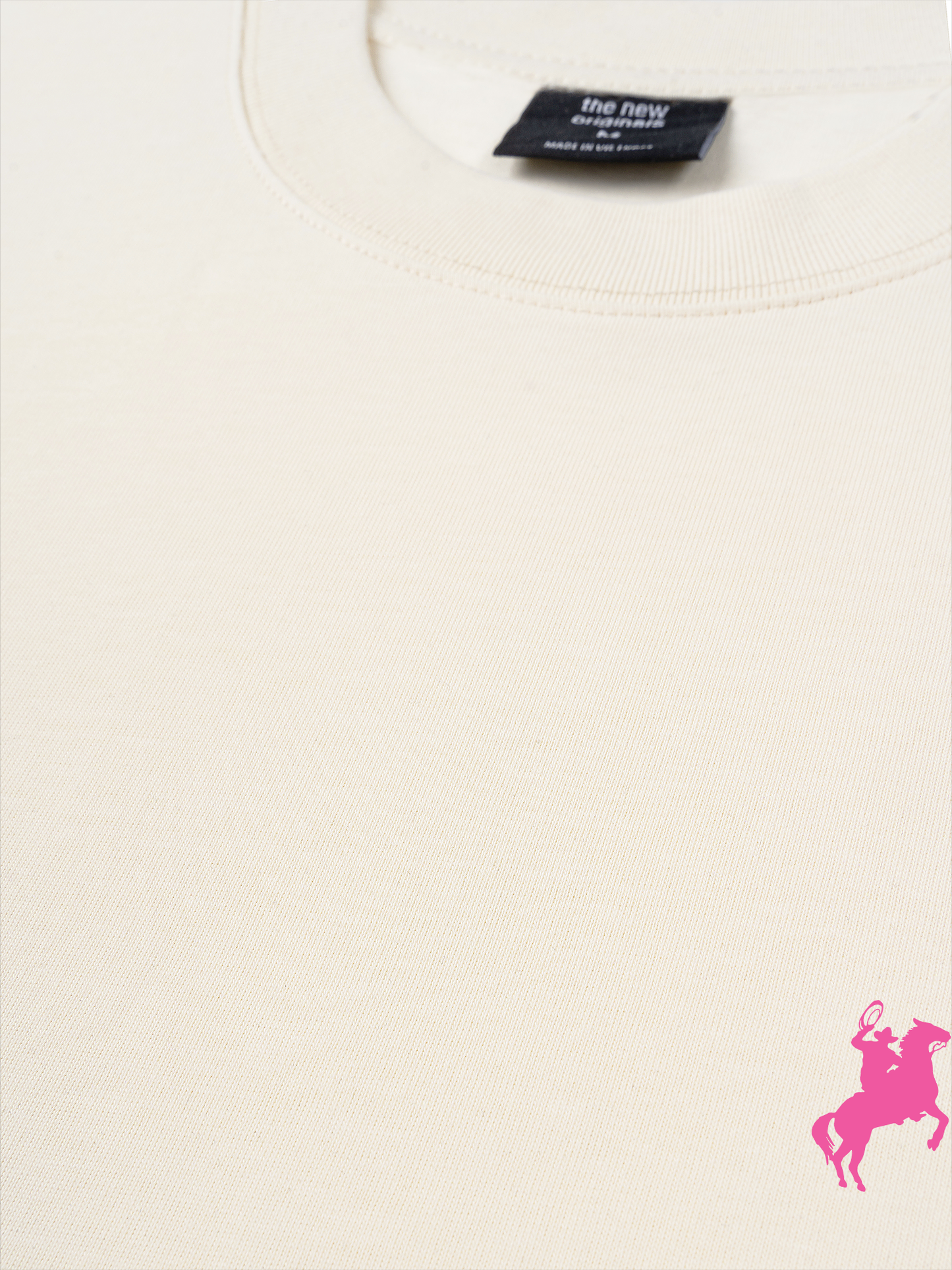 Áo Thun Relaxed Fit  Pink Cowboy