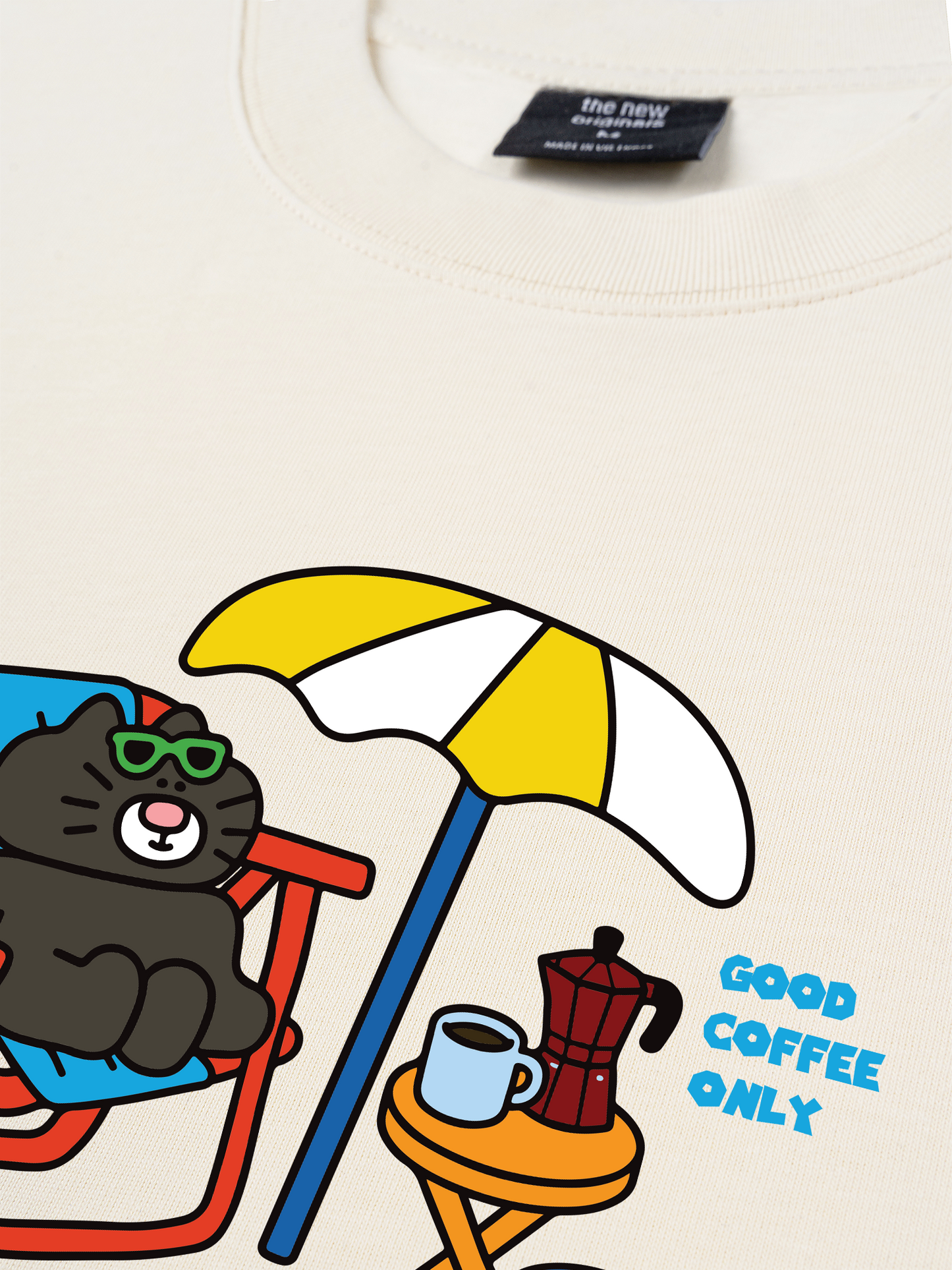 Áo Thun Relaxed Fit Good Coffee Only