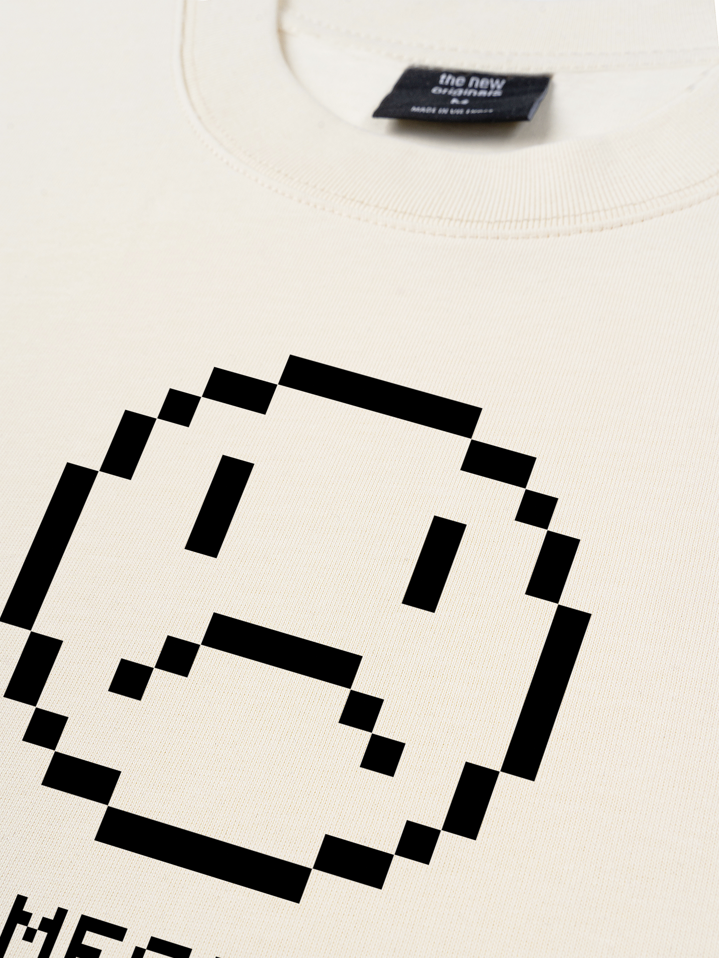 Áo Thun Relaxed Fit Pixel Universe Uncomfortable