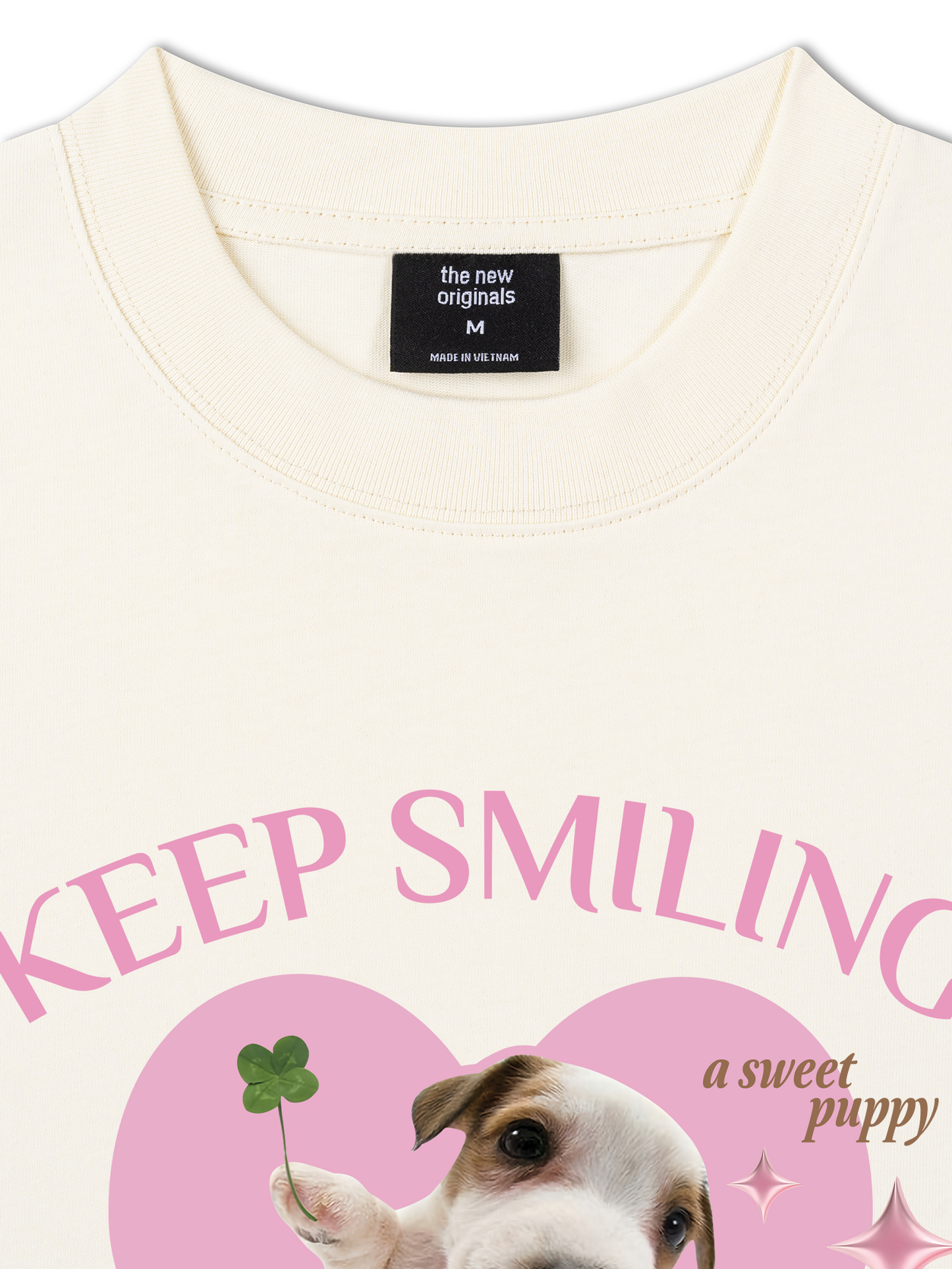 Áo Thun Relaxed Fit Keep Smiling