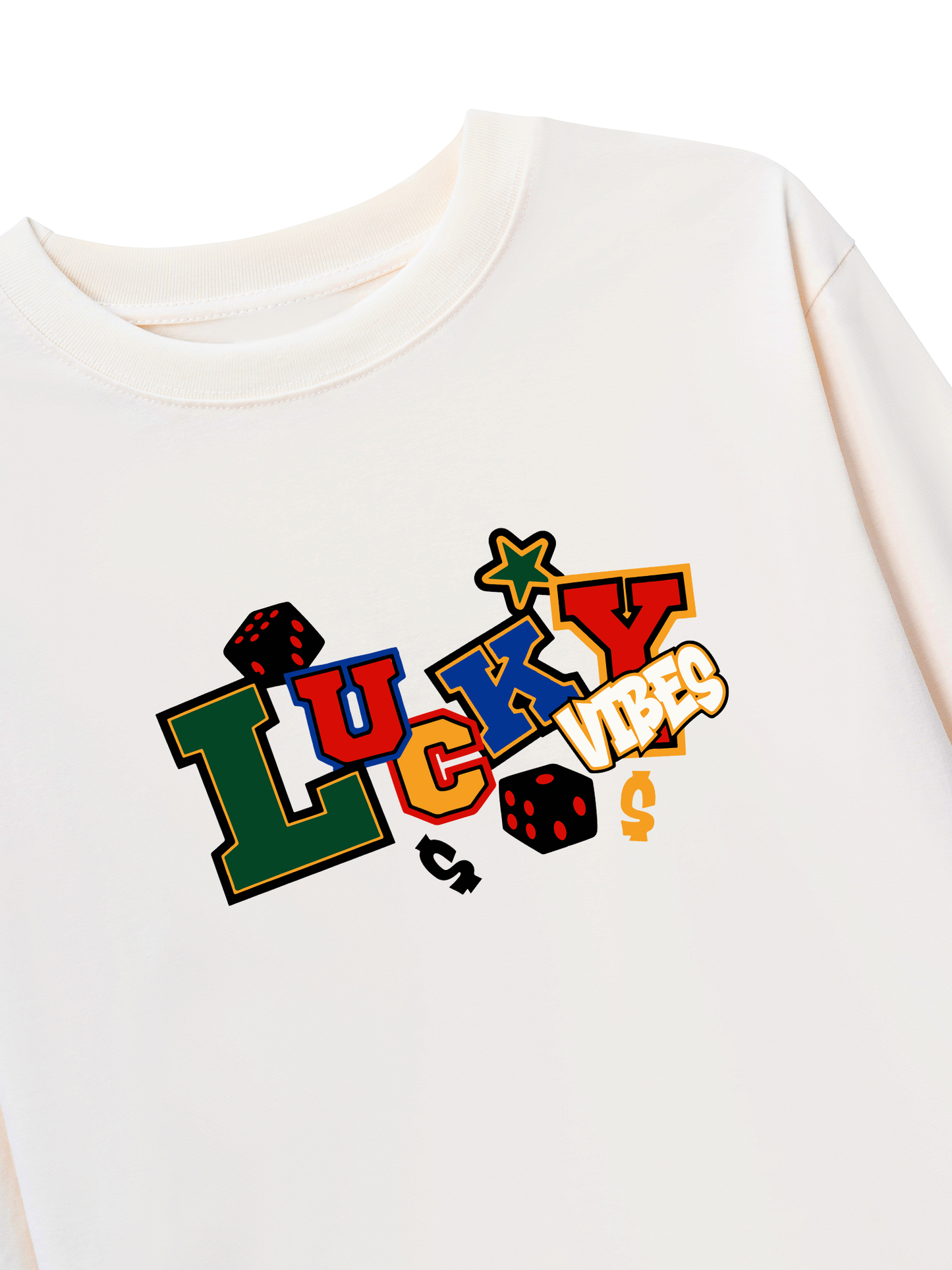 Áo Thun Dài Tay Lucky Vibes