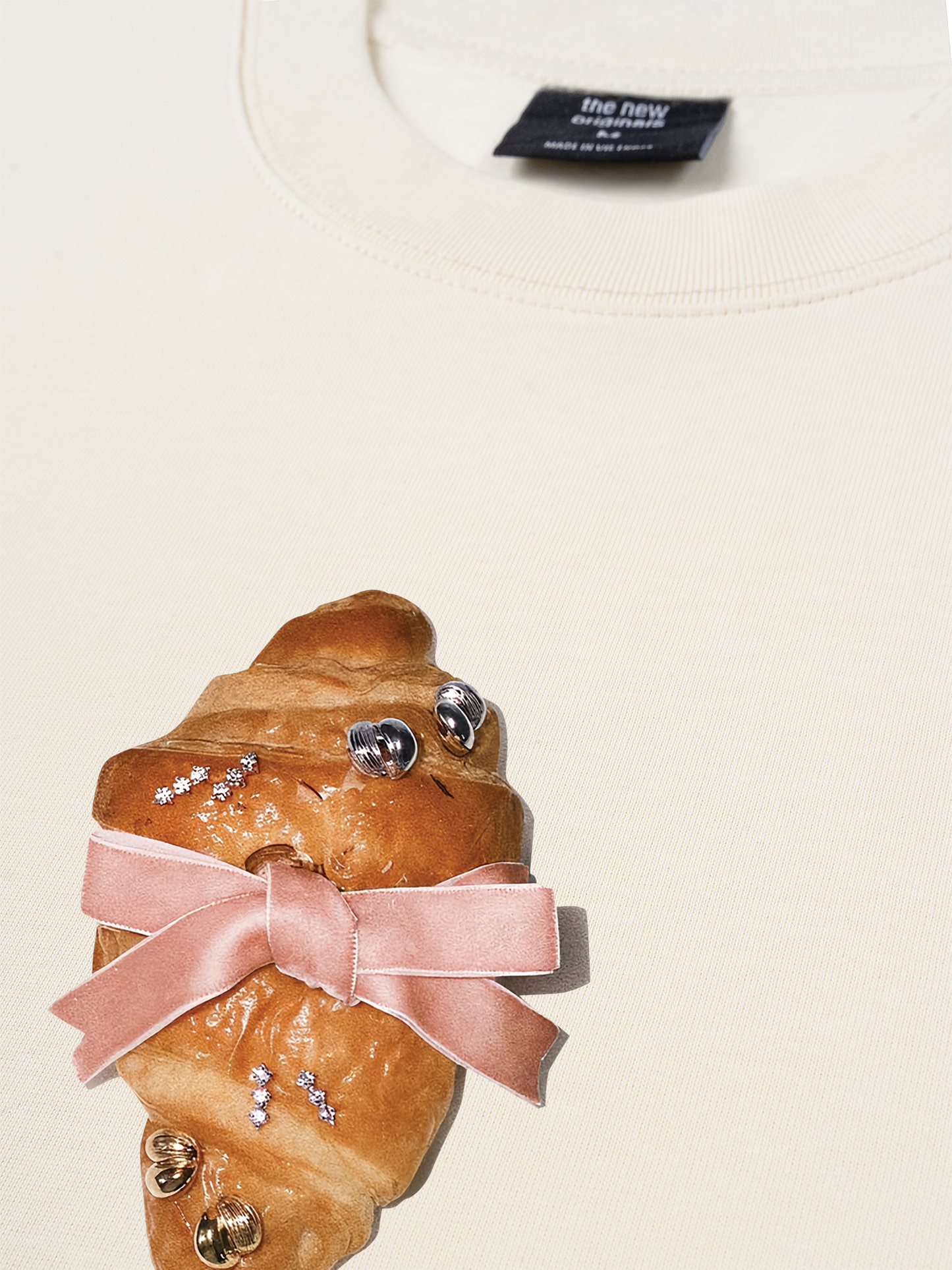 Áo Thun Relaxed Fit Croissant Baby