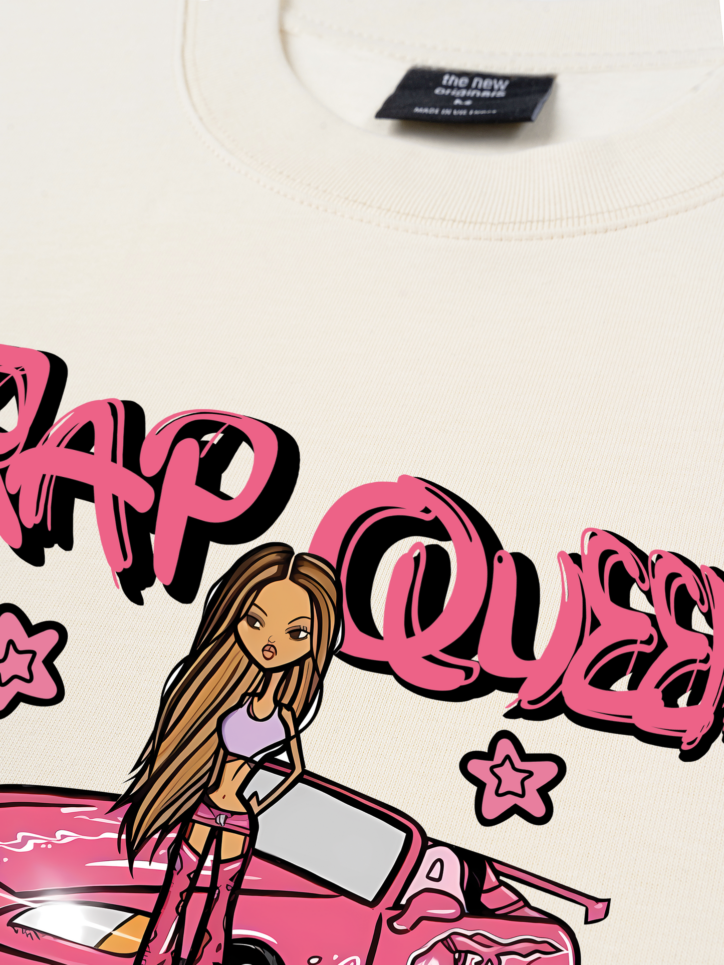 Áo Thun Relaxed Fit Weekend Trap Queen