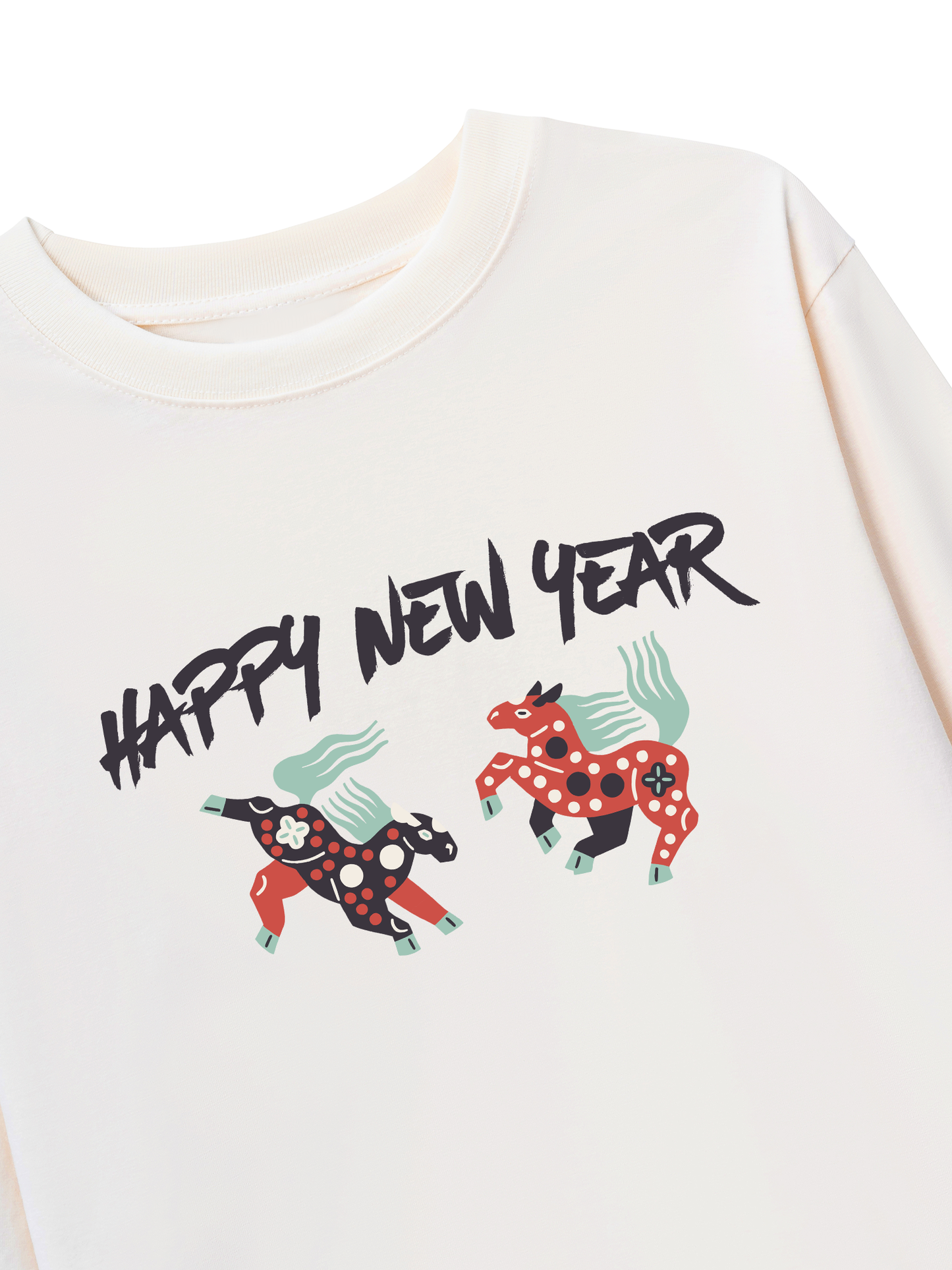 Áo Thun Dài Tay Happy New Year