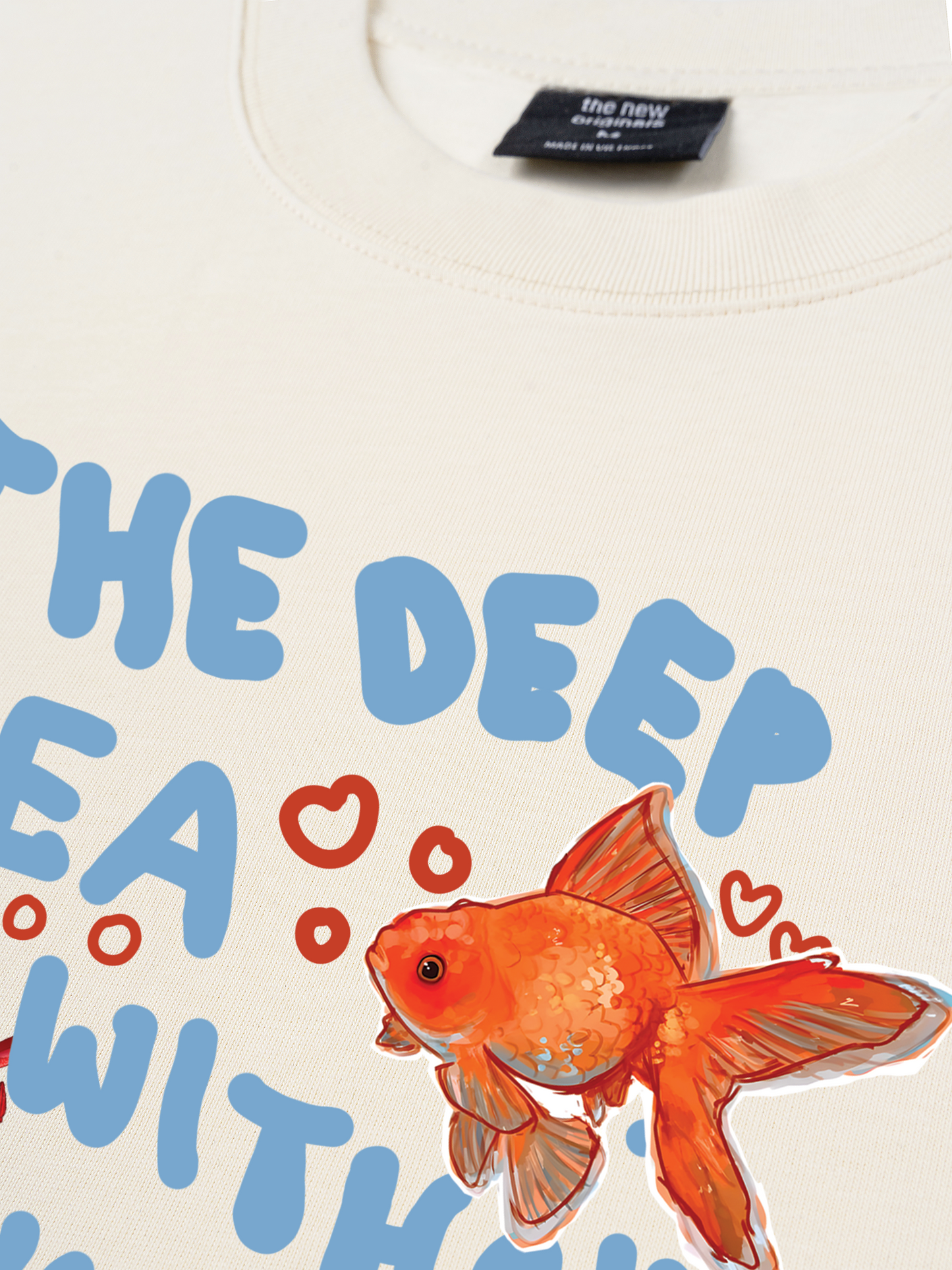 Áo Thun Relaxed Fit Ocean The Deep Sea