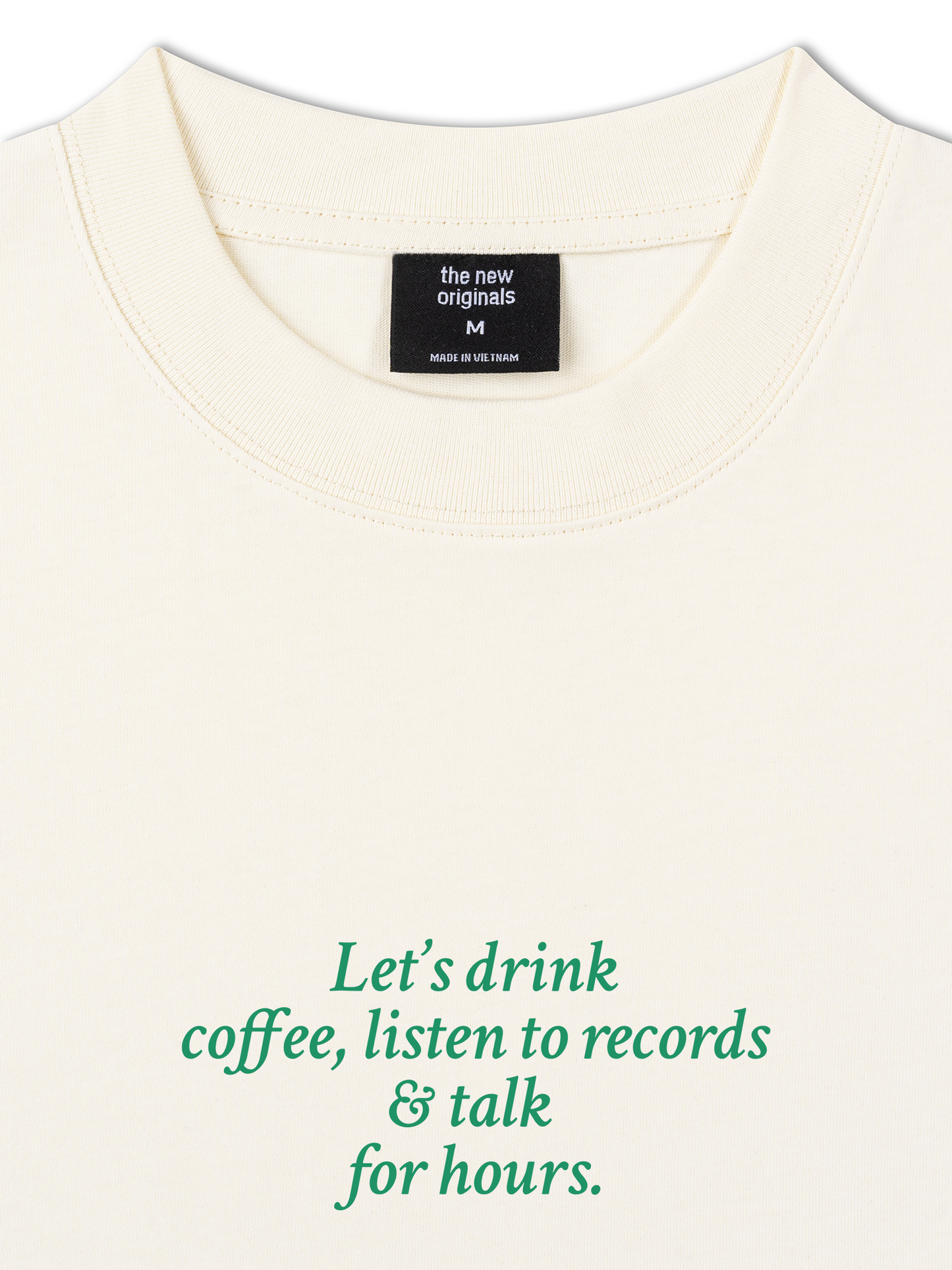 Áo Thun Relaxed Fit Let's Drink Coffee