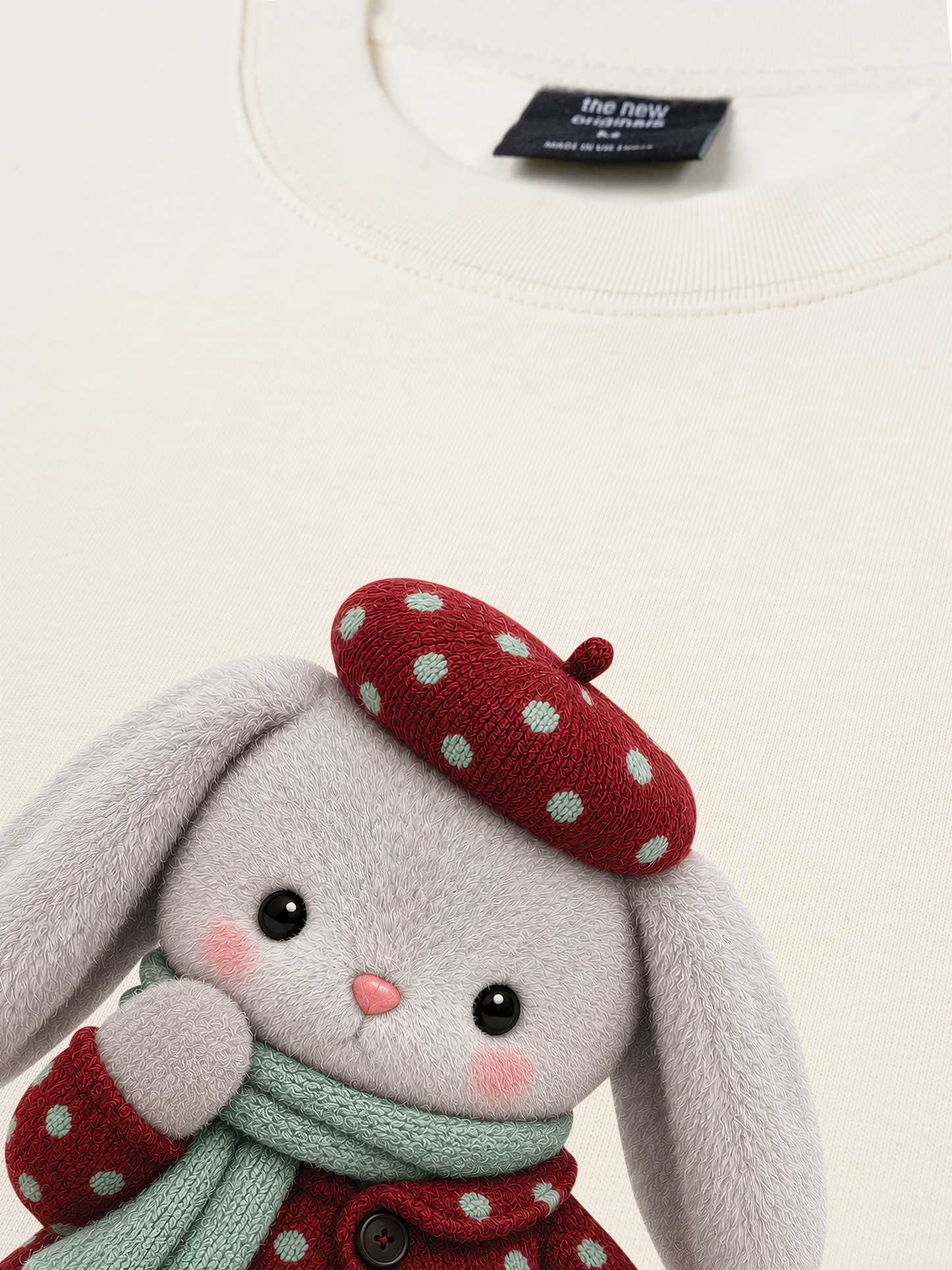 Áo Thun Relaxed Fit Cherry Bunny