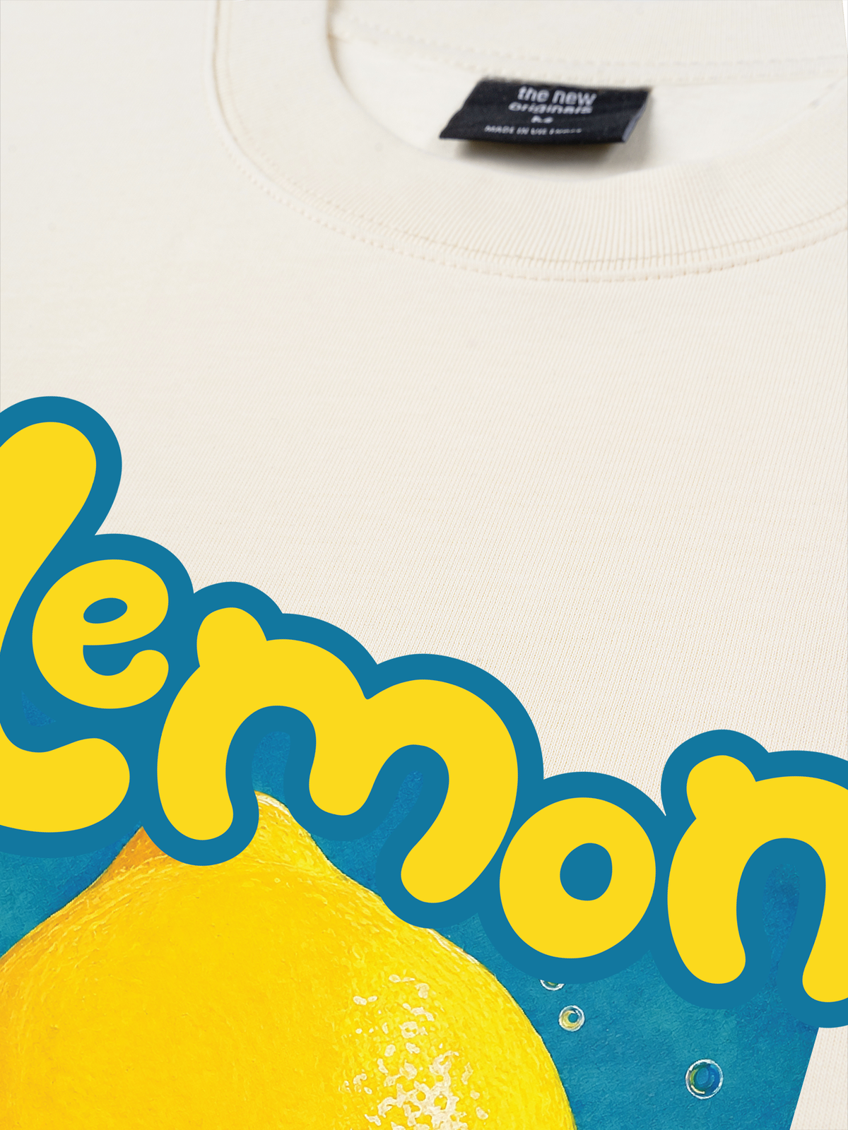Áo Thun Relaxed Fit Lemon Meow