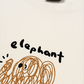 Áo Thun Relaxed Fit Cute Elephant