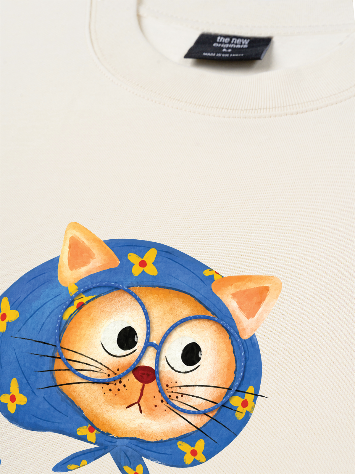 Áo Thun Relaxed Fit Clephane Meow