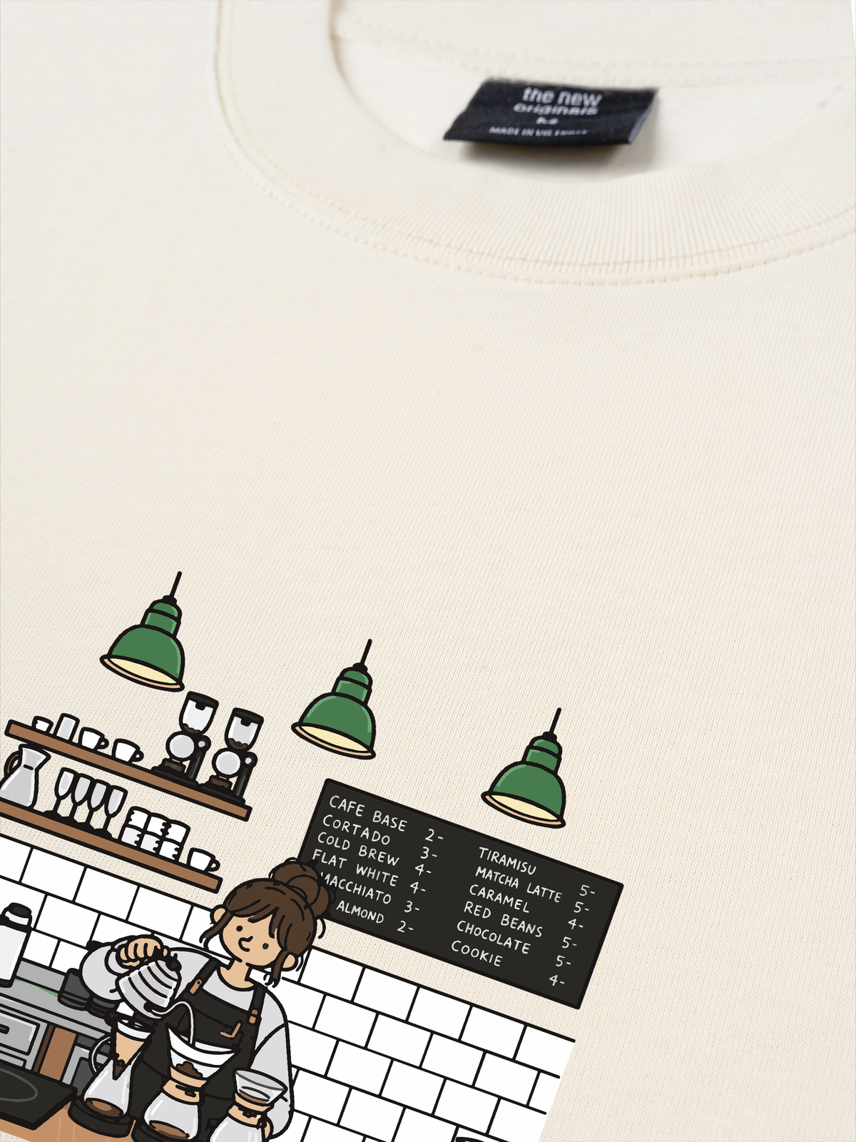 Áo Thun Relaxed Fit Cần Một Tách Cafe Tiệm Cafe