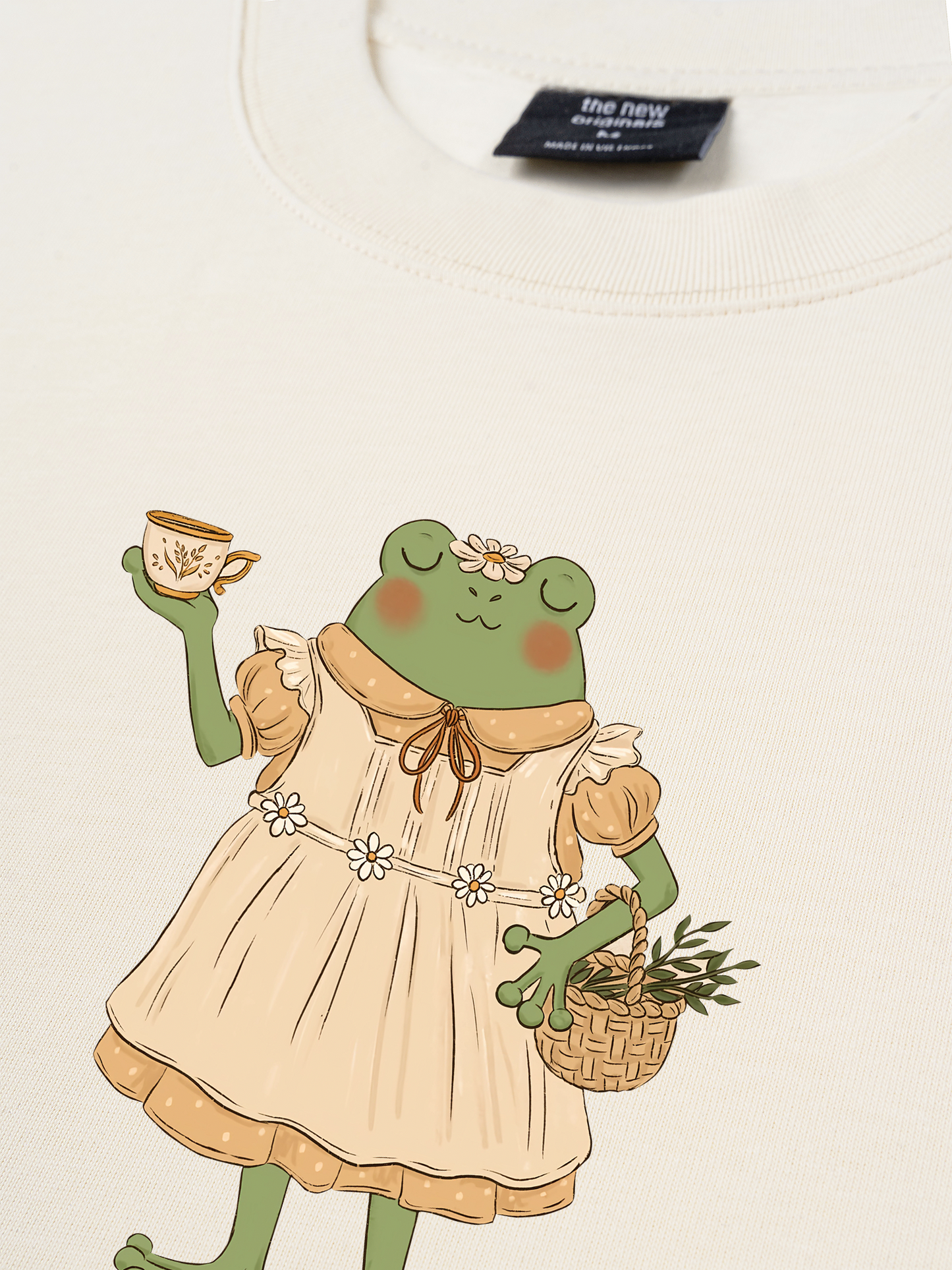 Áo Thun Relaxed Fit Autumn Frog