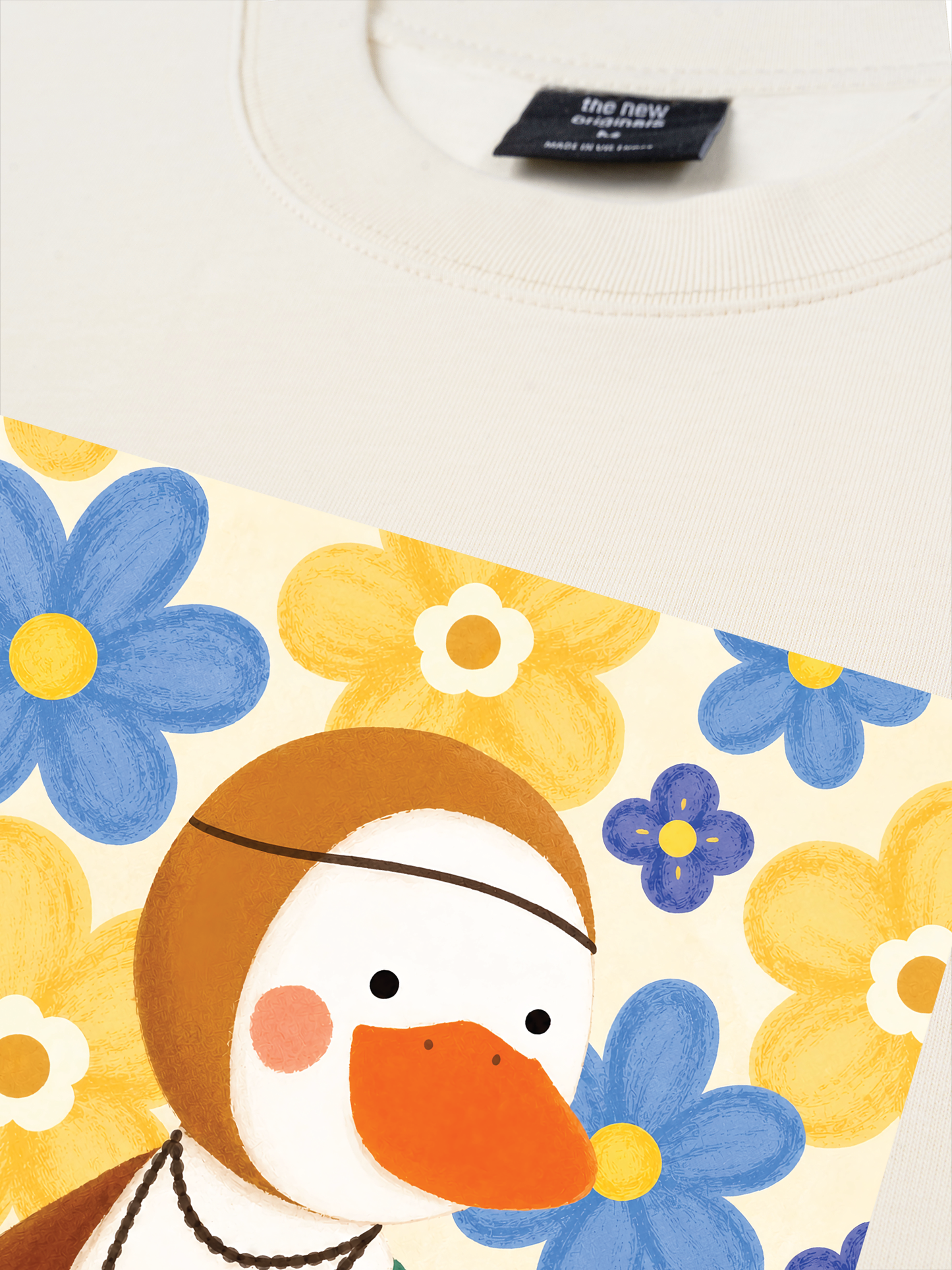 Áo Thun Relaxed Fit Duck With A Little Friend