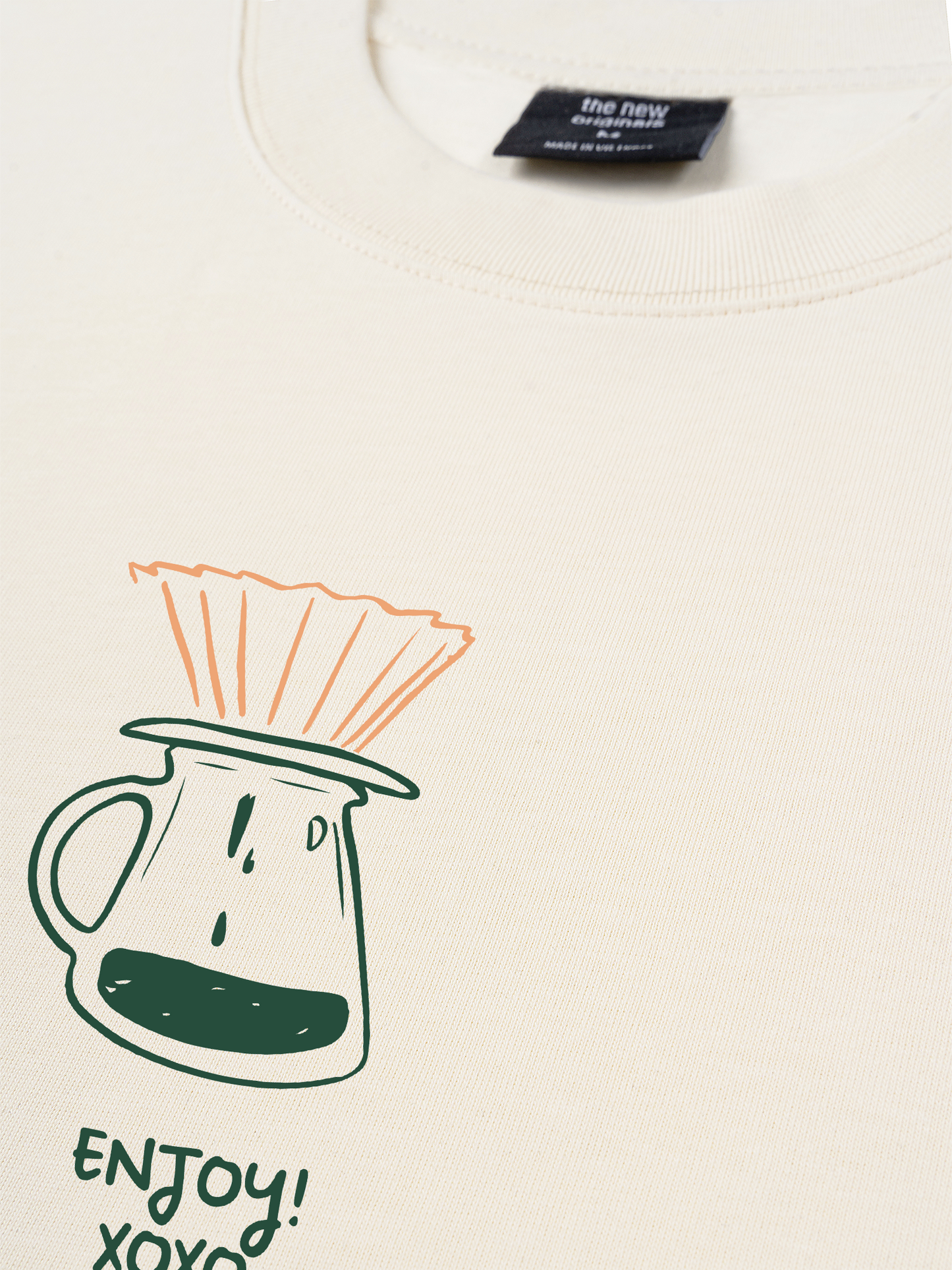 Áo Thun Relaxed Fit Pour Over Recipe
