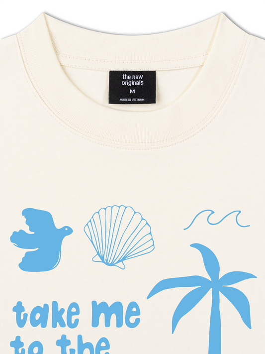 Áo Thun Relaxed Fit Take Me To The Beach