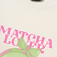 Áo Thun Relaxed Fit Drink Collection Matcha Lover