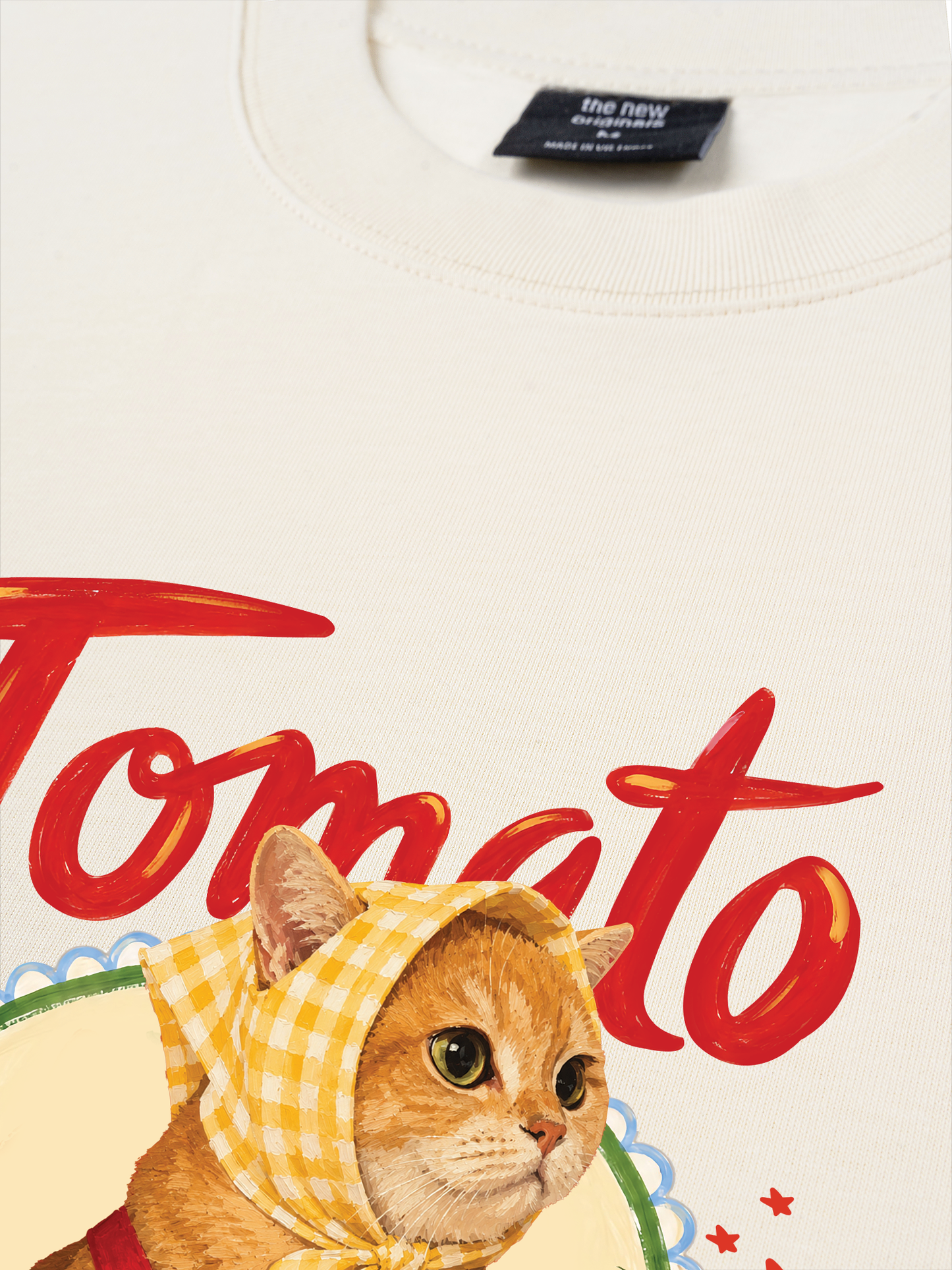 Áo Thun Relaxed Fit Tomato Meow