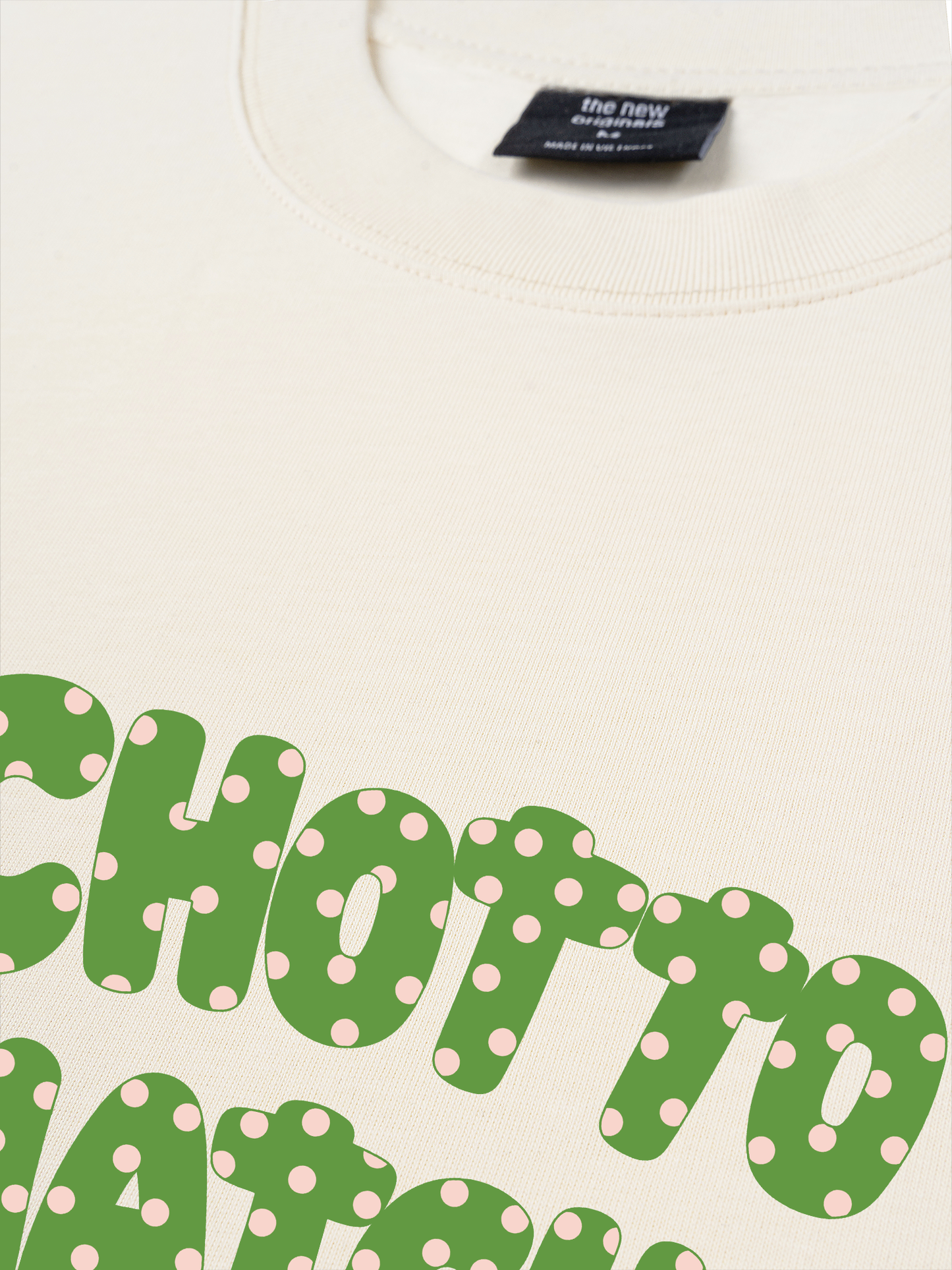 Áo Thun Relaxed Fit Chotto Matcha
