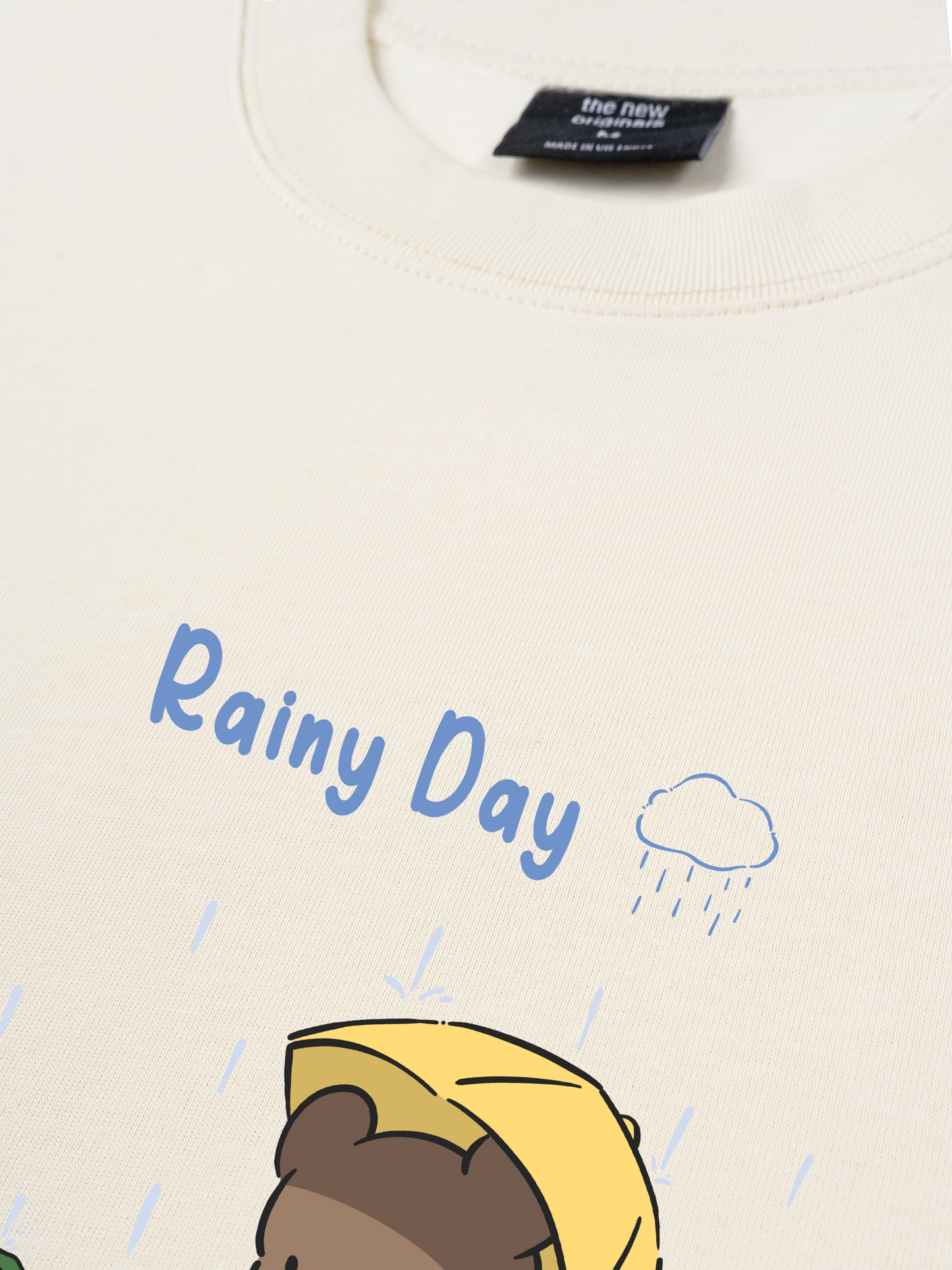 Áo Thun Relaxed Fit Teddy Land Teddy Rainy Day