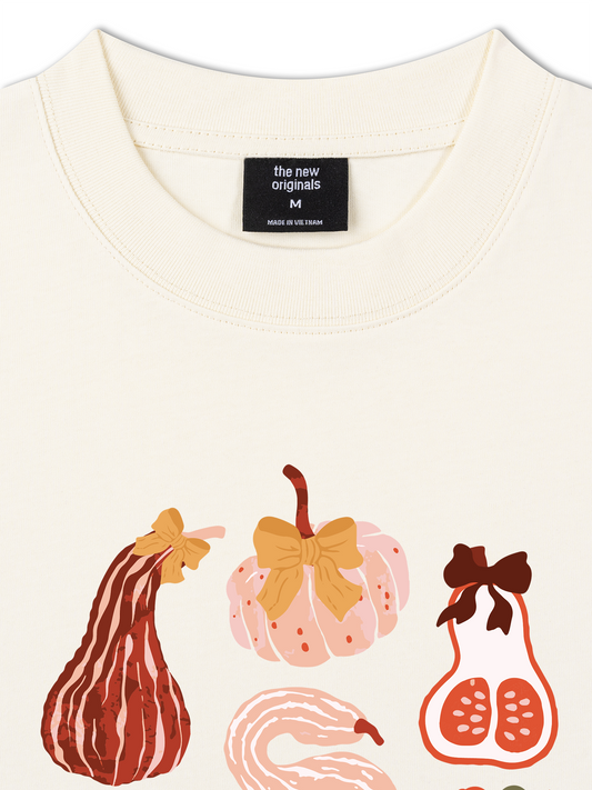 Áo Thun Relaxed Fit Autumn Vibes Pumpkin Season