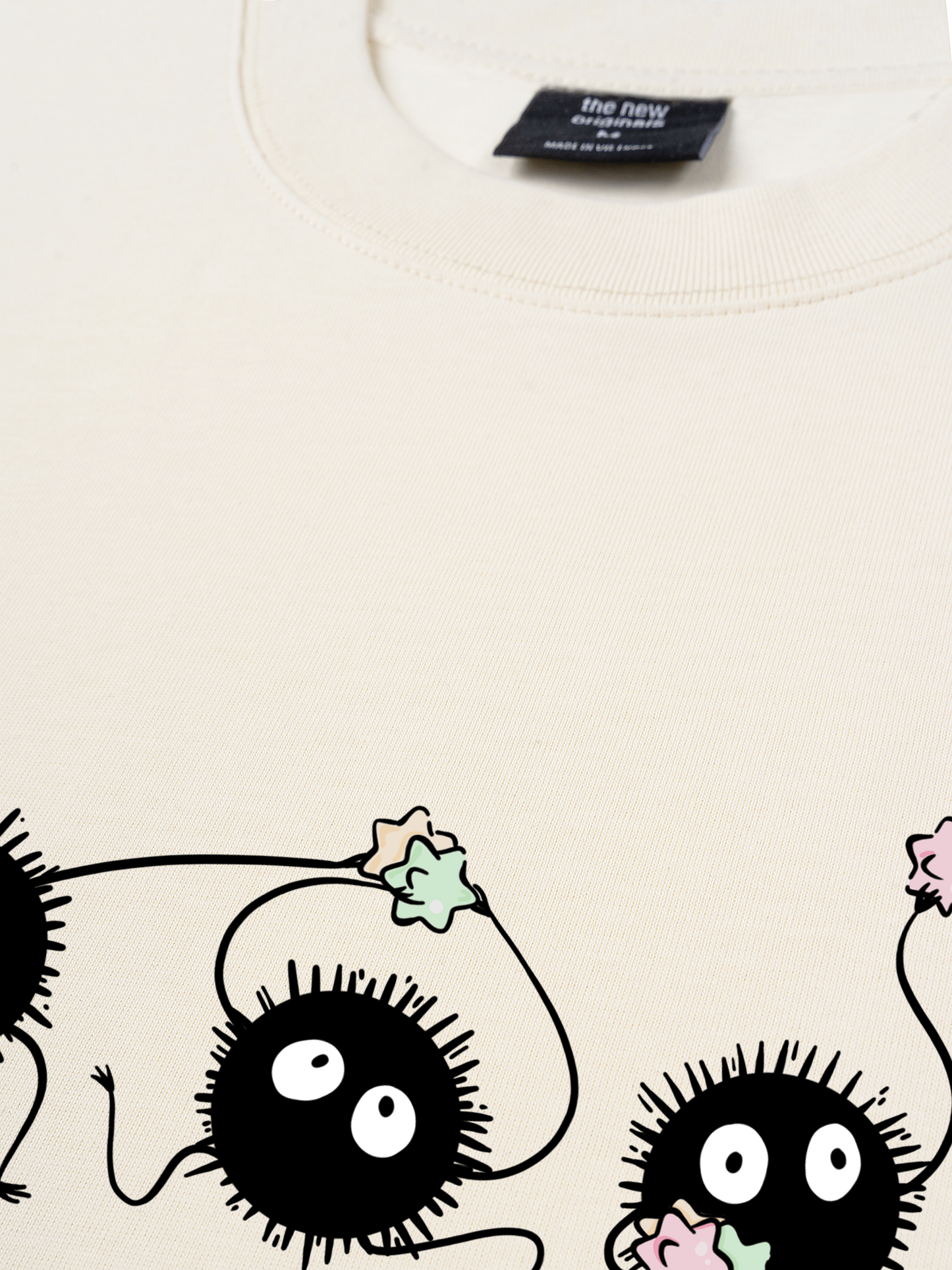 Áo Thun Relaxed Fit Japan Spirit Soot Sprites