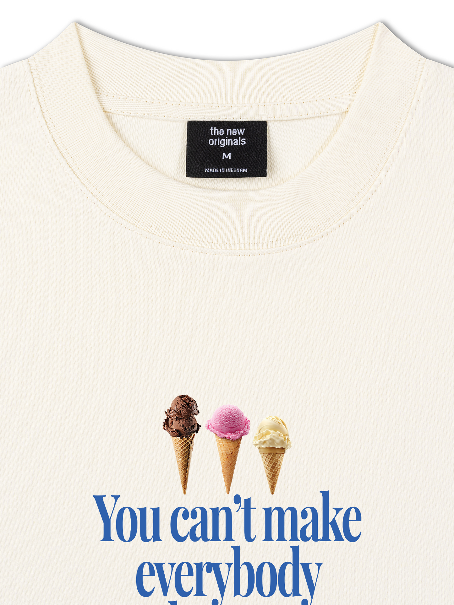 Áo Thun Relaxed Fit You Are Not An Ice Cream