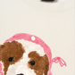 Áo Thun Relaxed Fit Pink Dots Puppy