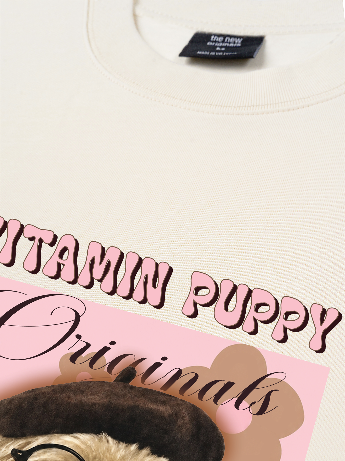 Áo Thun Relaxed Fit Vitamin Puppy