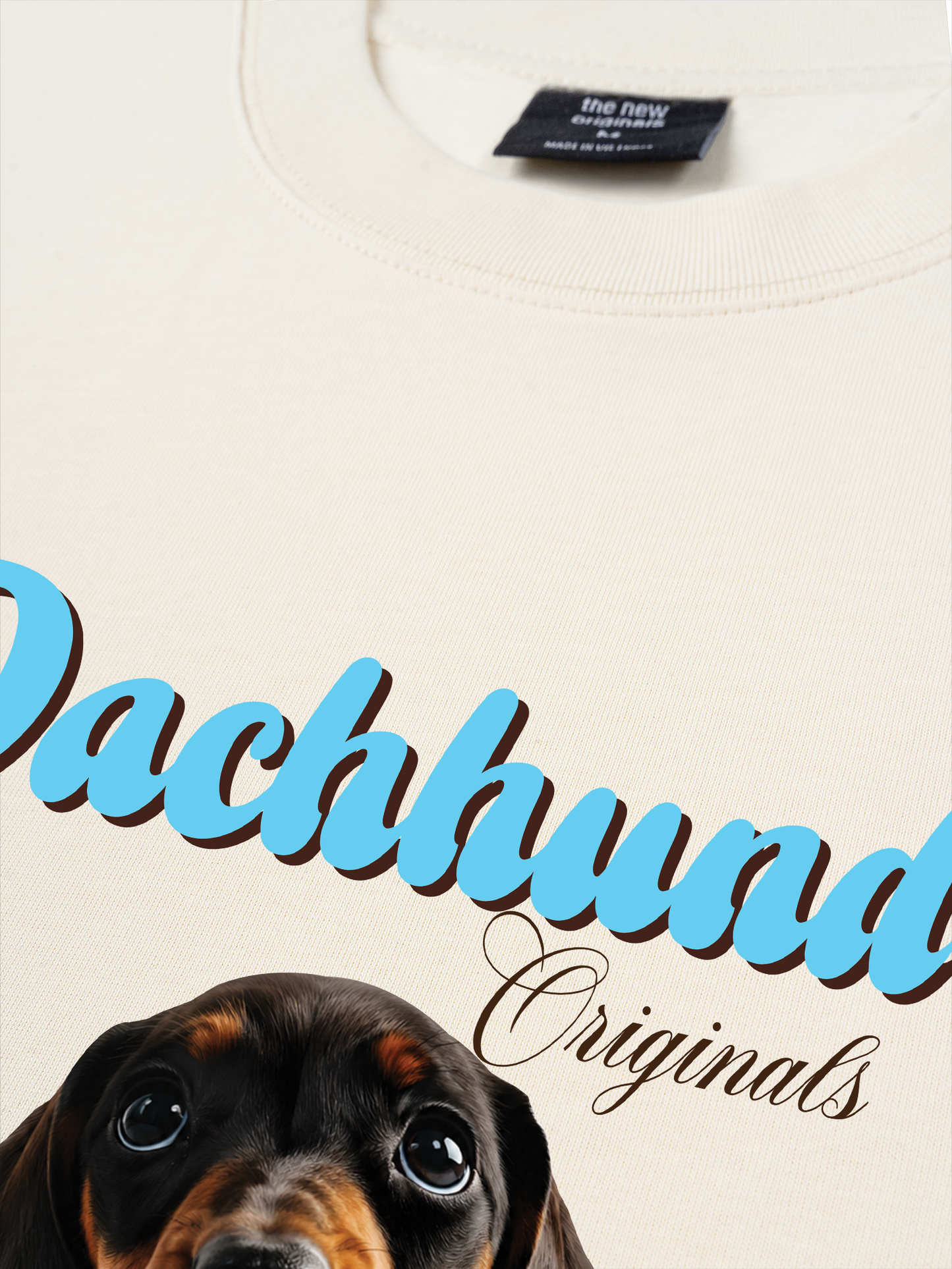 Áo Thun Relaxed Fit Originals Couple Dachhund