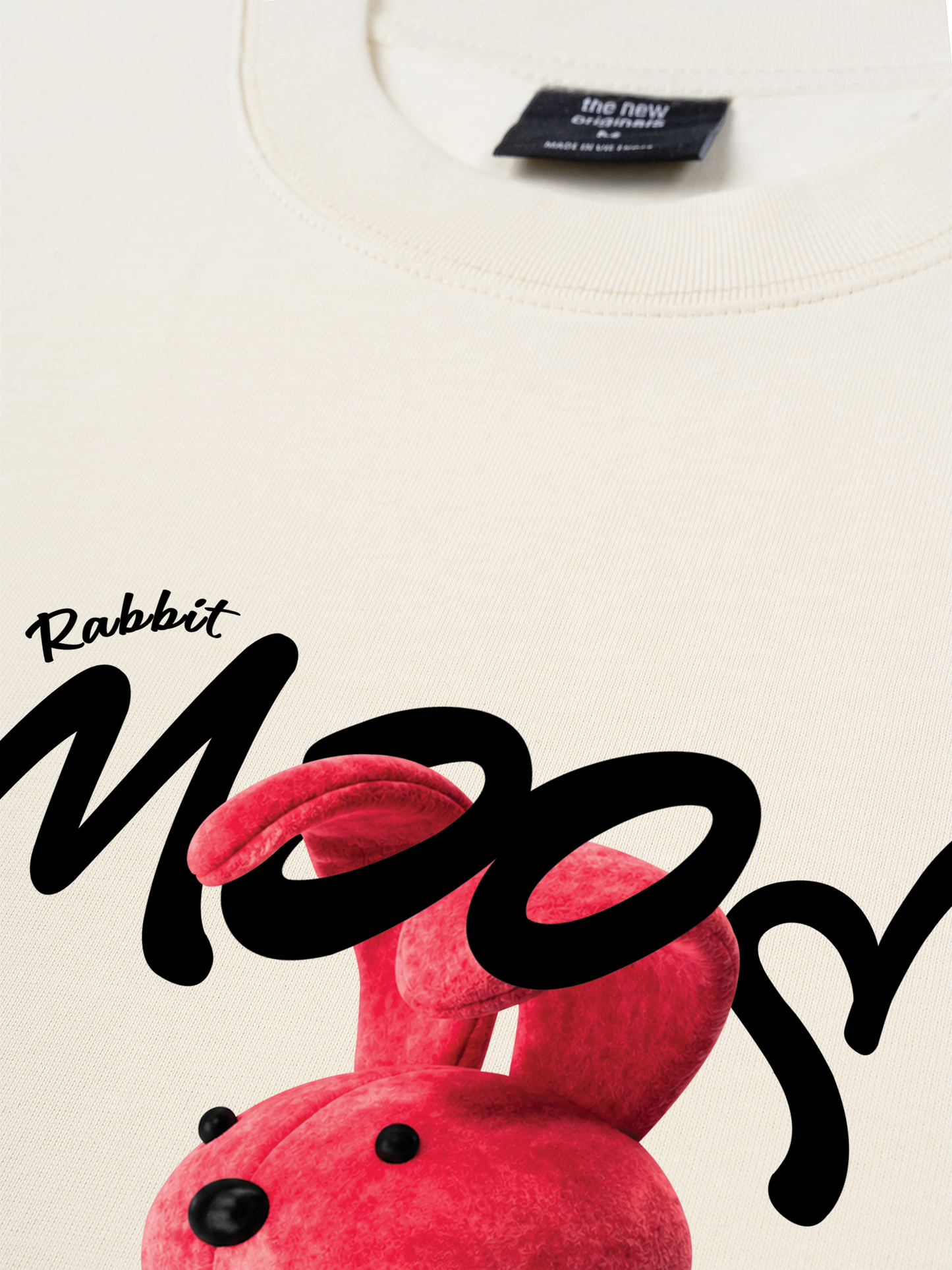 Áo Thun Relaxed Fit Rabbit Mood
