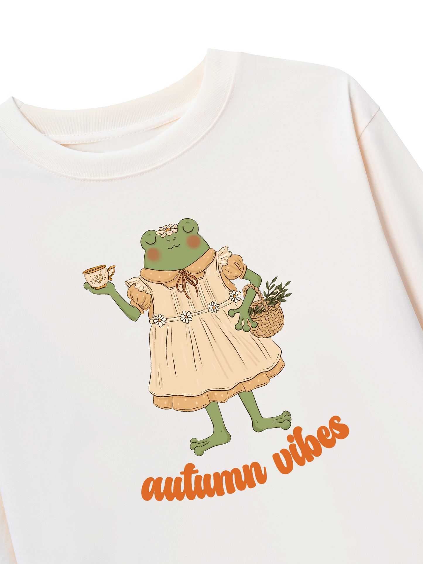 Áo Thun Dài Tay Autumn Frog