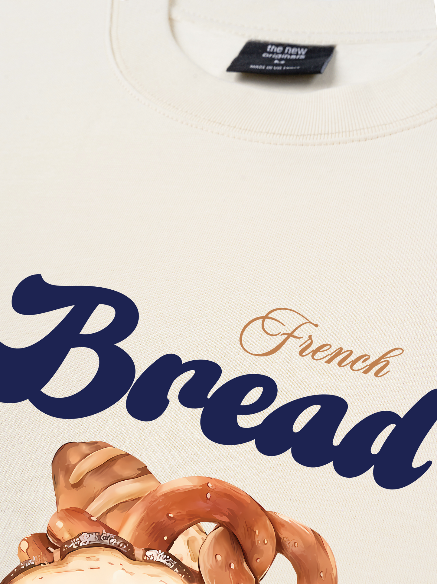 Áo Thun Relaxed Fit Sweet Pastry Tasty Bread