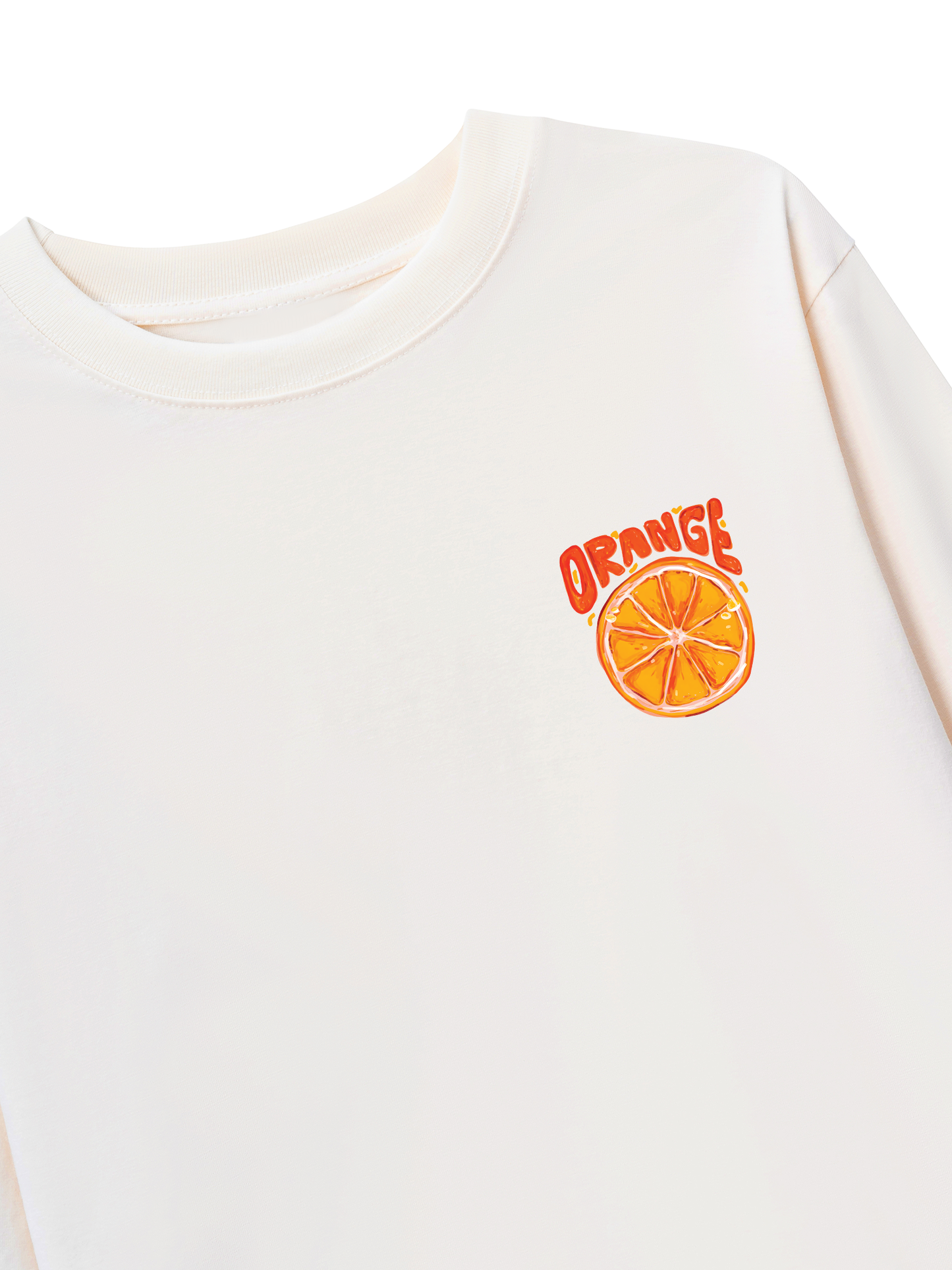 Áo Thun Dài Tay Summer Vibes Orange