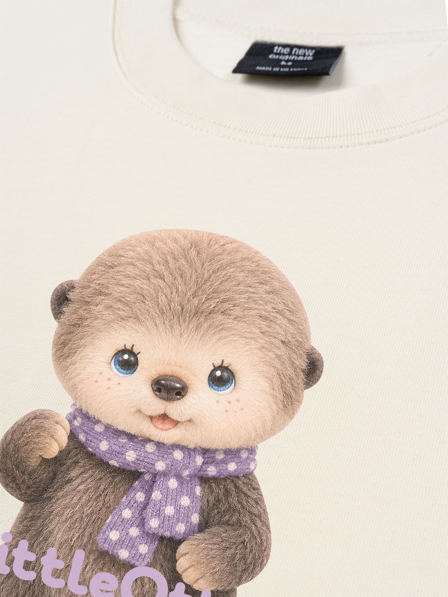 Áo Thun Relaxed Fit Little Otter