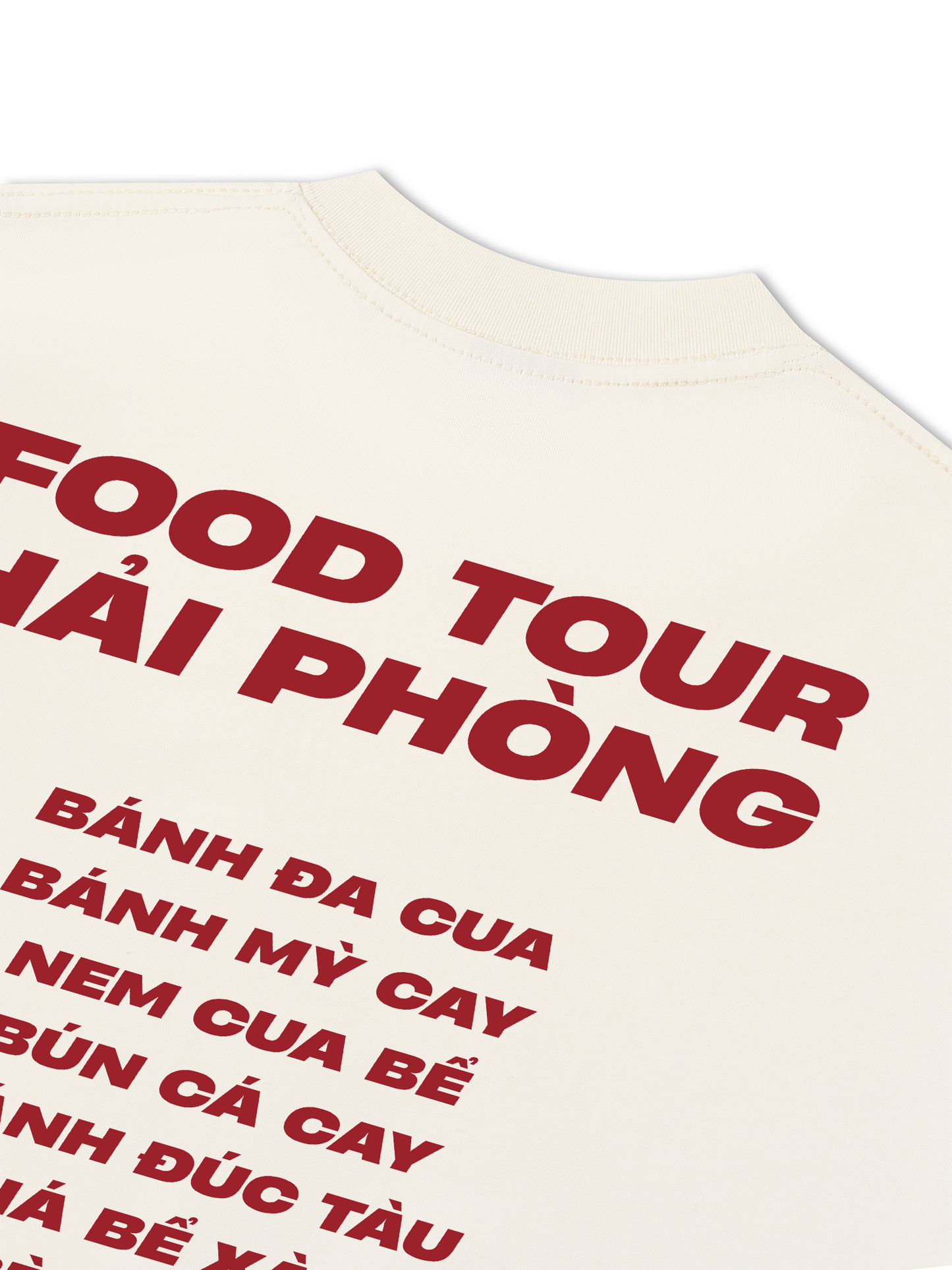 Áo Thun Relaxed Fit Chiến Thần Foodtour