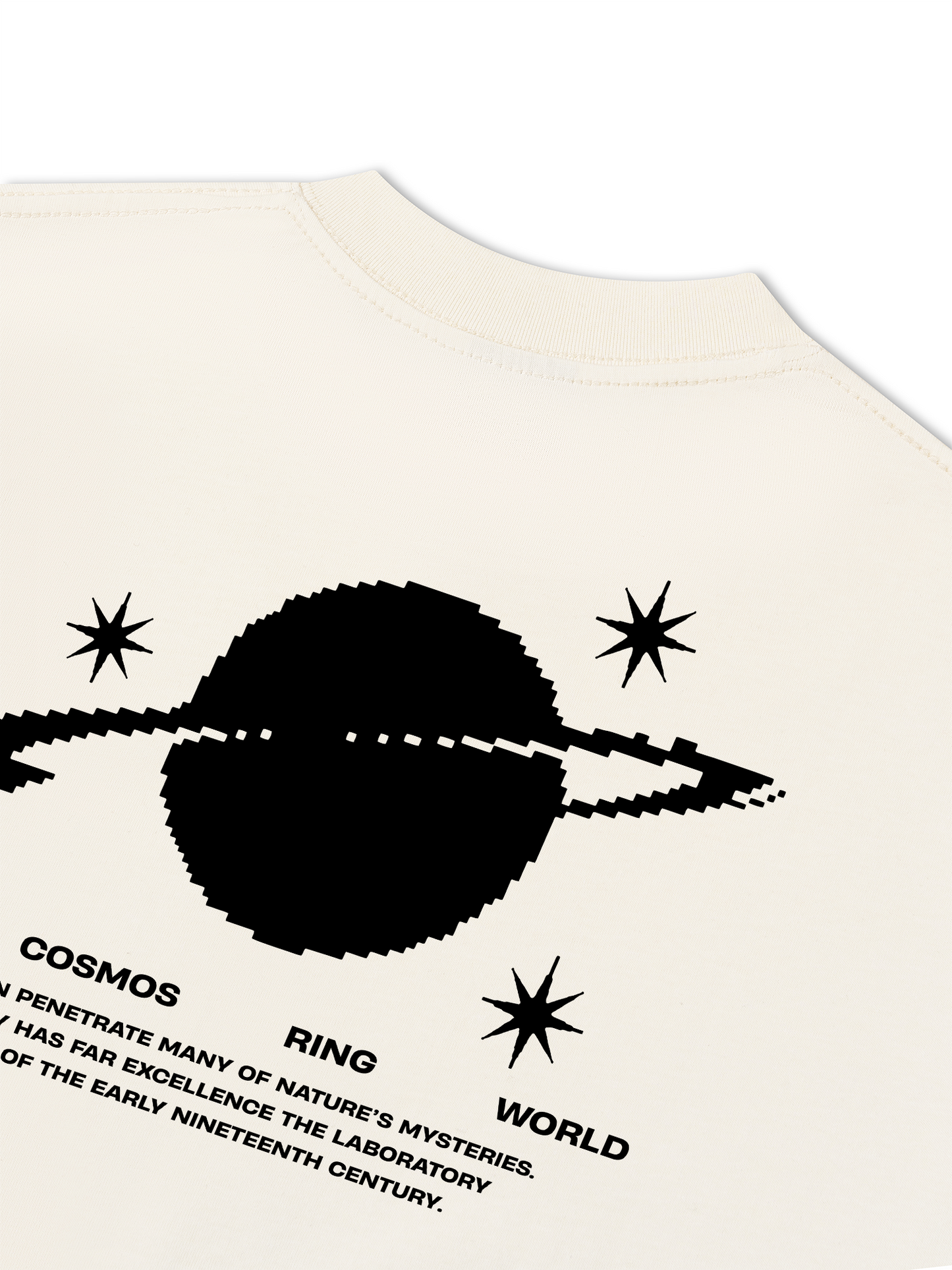 Áo Thun Relaxed Fit Saturn Cosmos Ring World