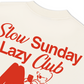 Áo Thun Relaxed Fit Slow Sunday Lazy Club
