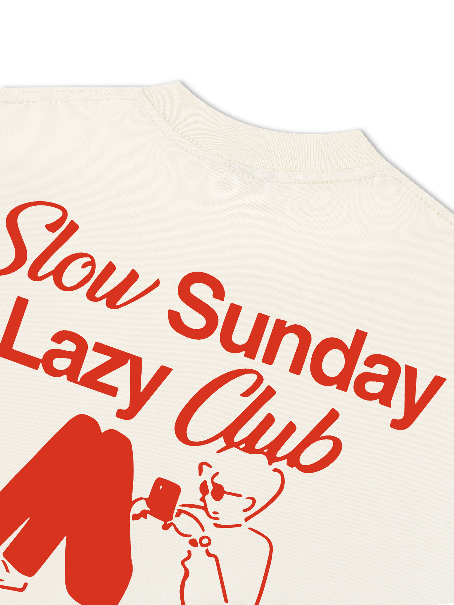 Áo Thun Relaxed Fit Slow Sunday Lazy Club