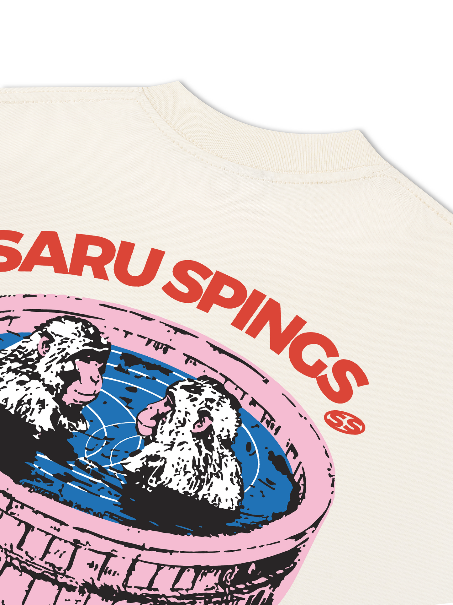 Áo Thun Relaxed Fit Saru Spings