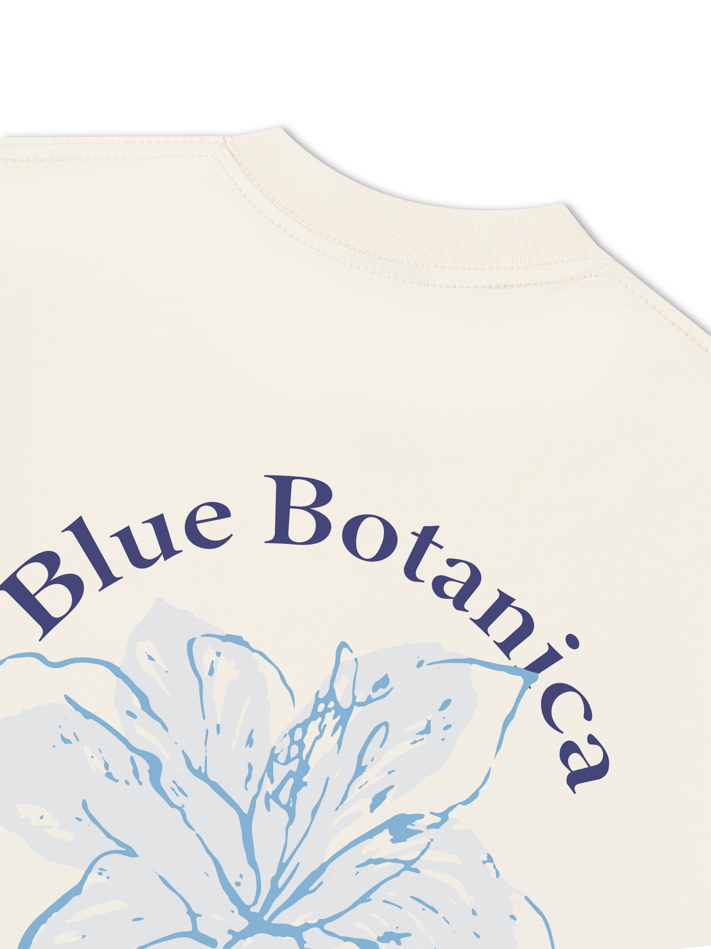 Áo Thun Relaxed Fit Blue Botanica