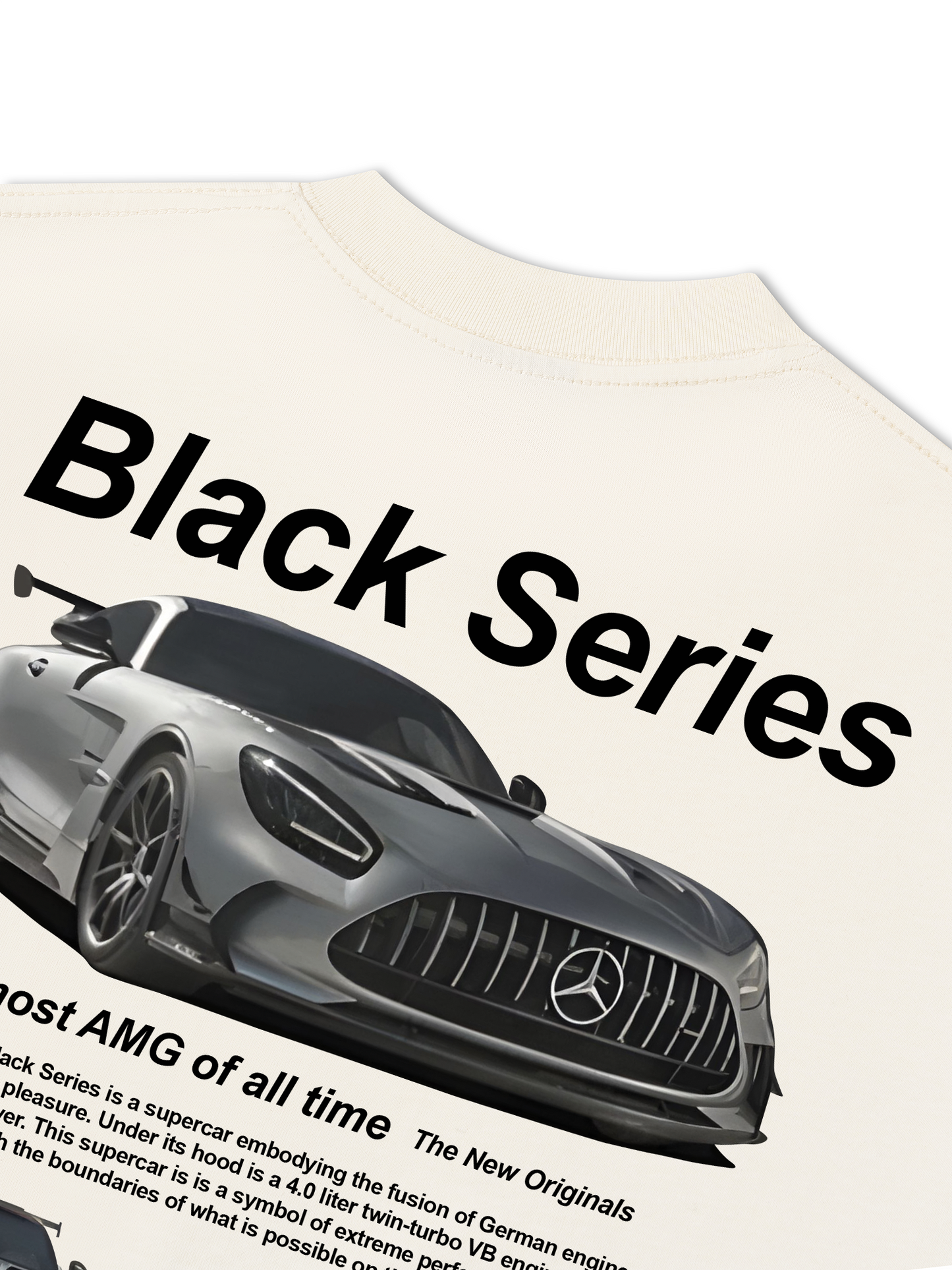 Áo Thun Relaxed Fit CAR Black Series