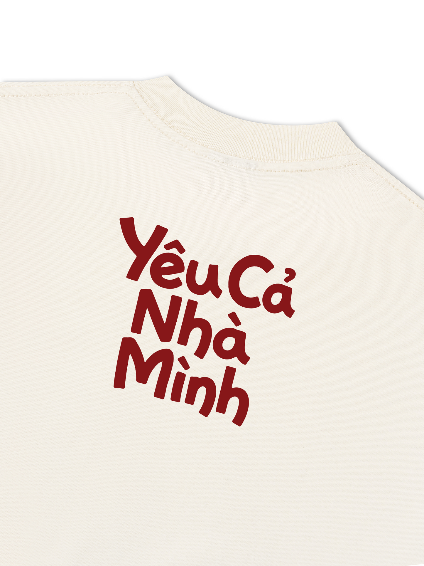 Áo Thun Relaxed Fit Yêu Bố Yêu Mẹ Yêu Cả Nhà Mình
