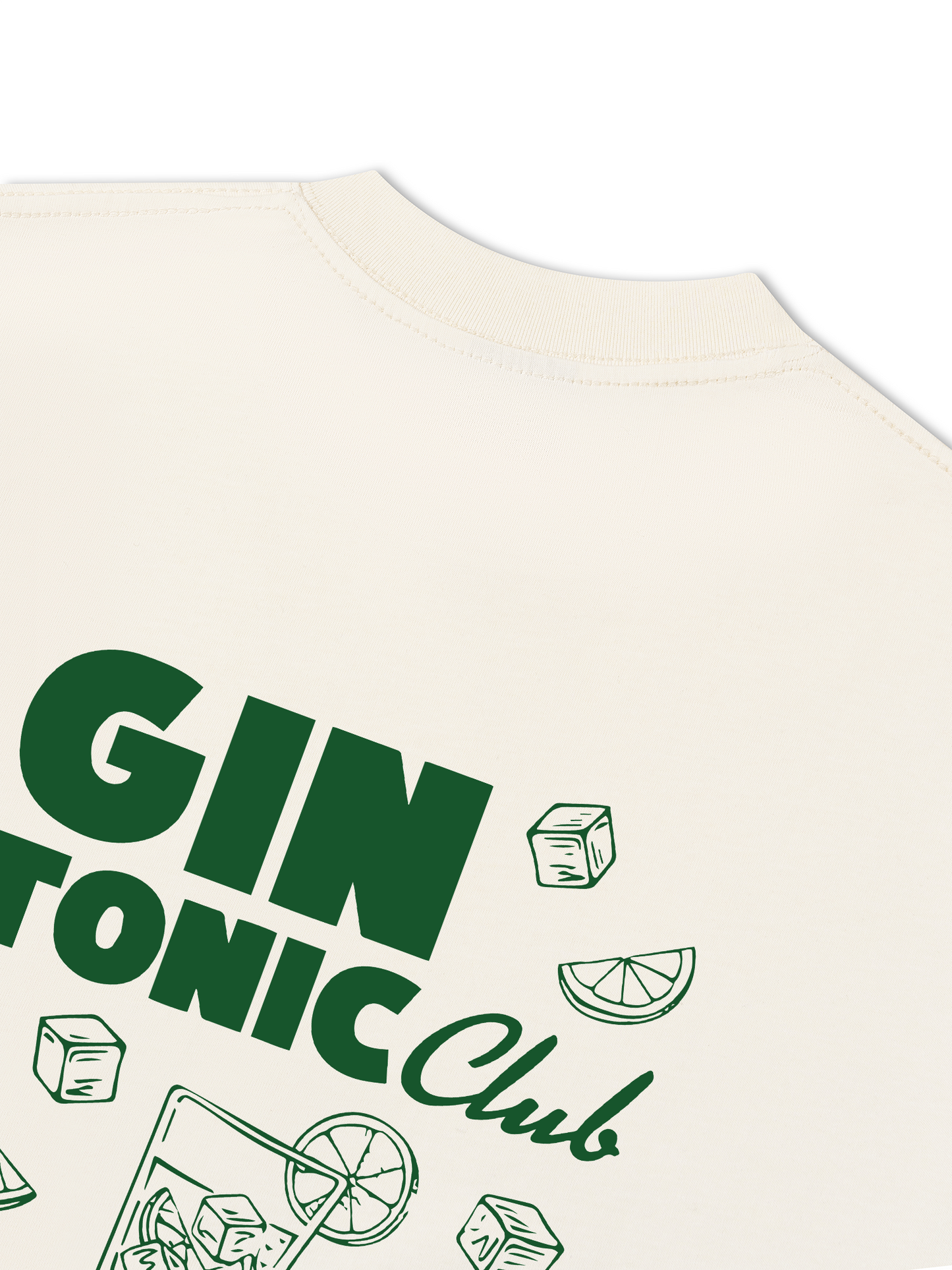 Áo Thun Relaxed Fit GIN TONIC Club