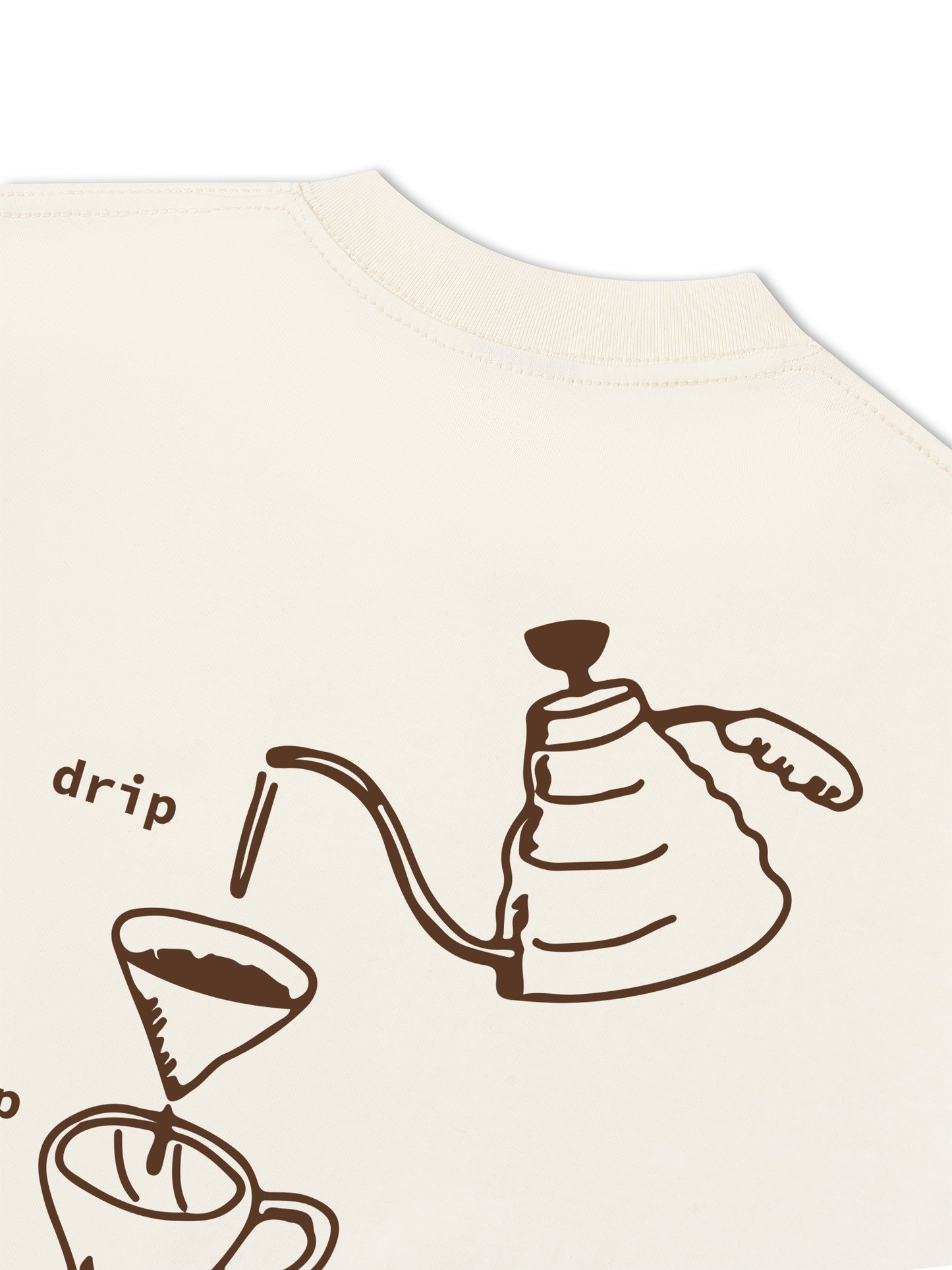 Áo Thun Relaxed Fit Coffeeholic