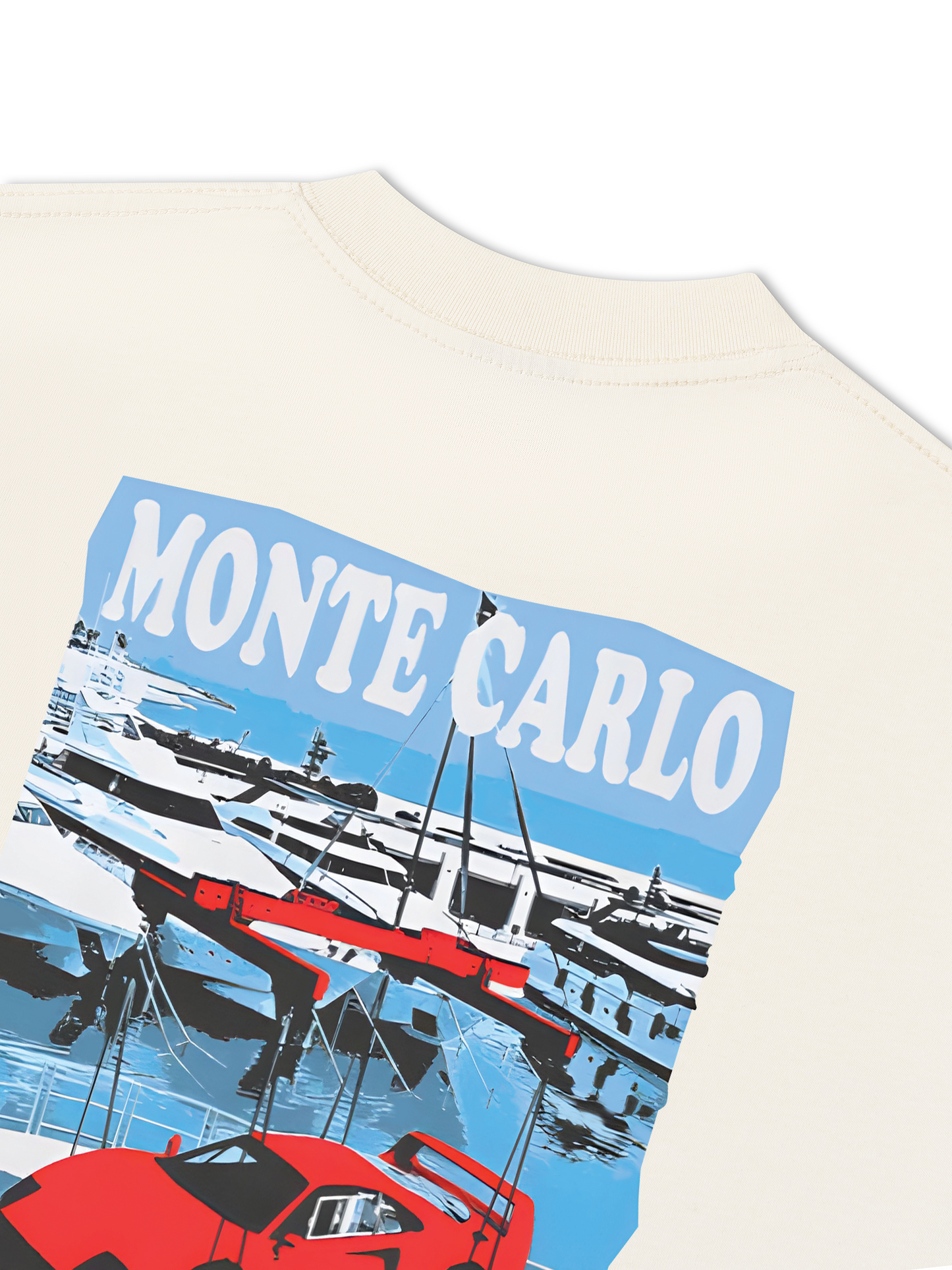 Áo Thun Relaxed Fit CAR Monte-Carlo