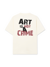 Áo Thun Relaxed Fit Be Bold Art Is Not A Crime
