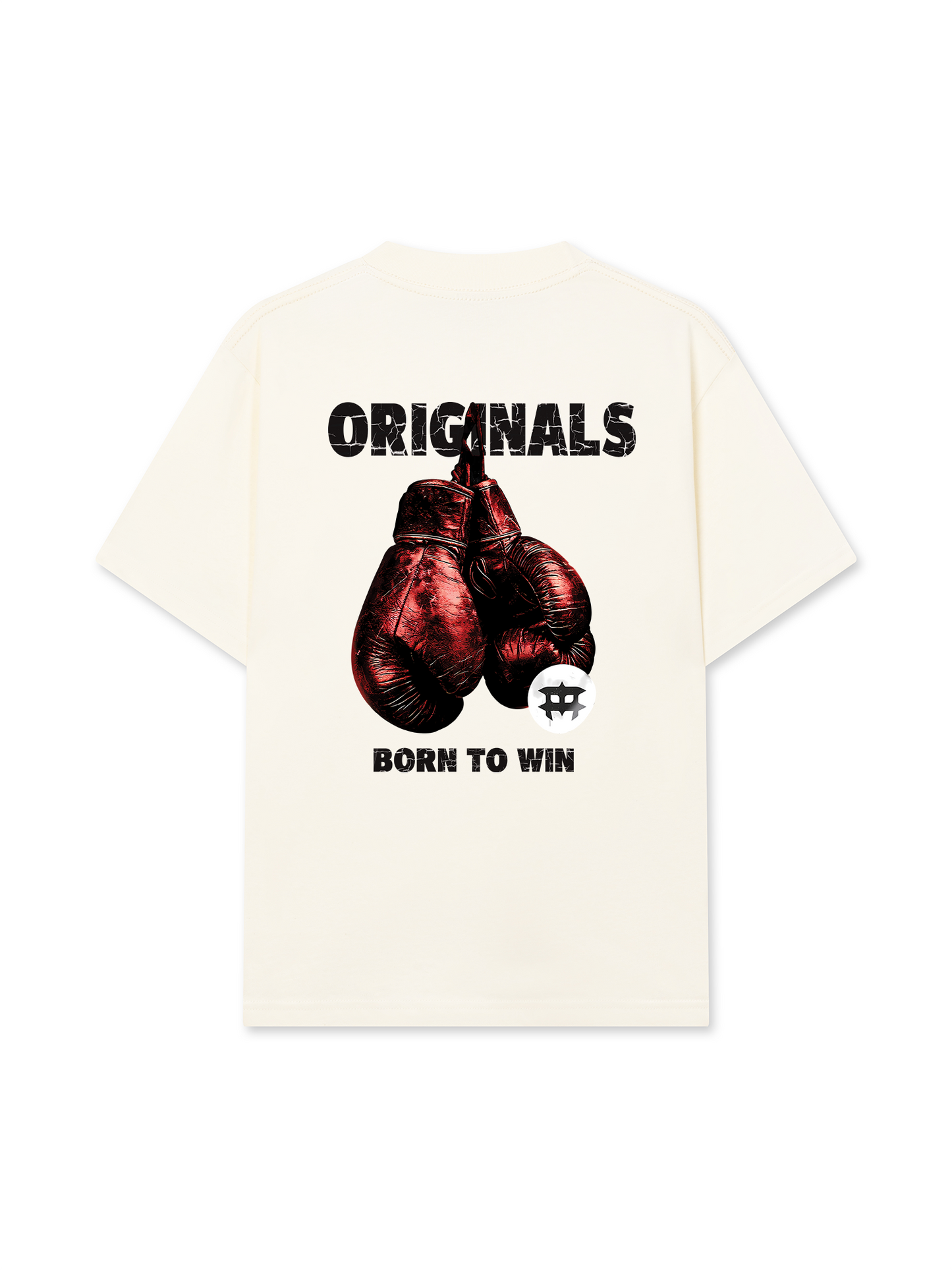 Áo Thun Relaxed Fit Fitnes Boxing Born To Win