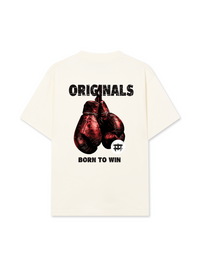 Áo Thun Relaxed Fit Fitnes Boxing Born To Win