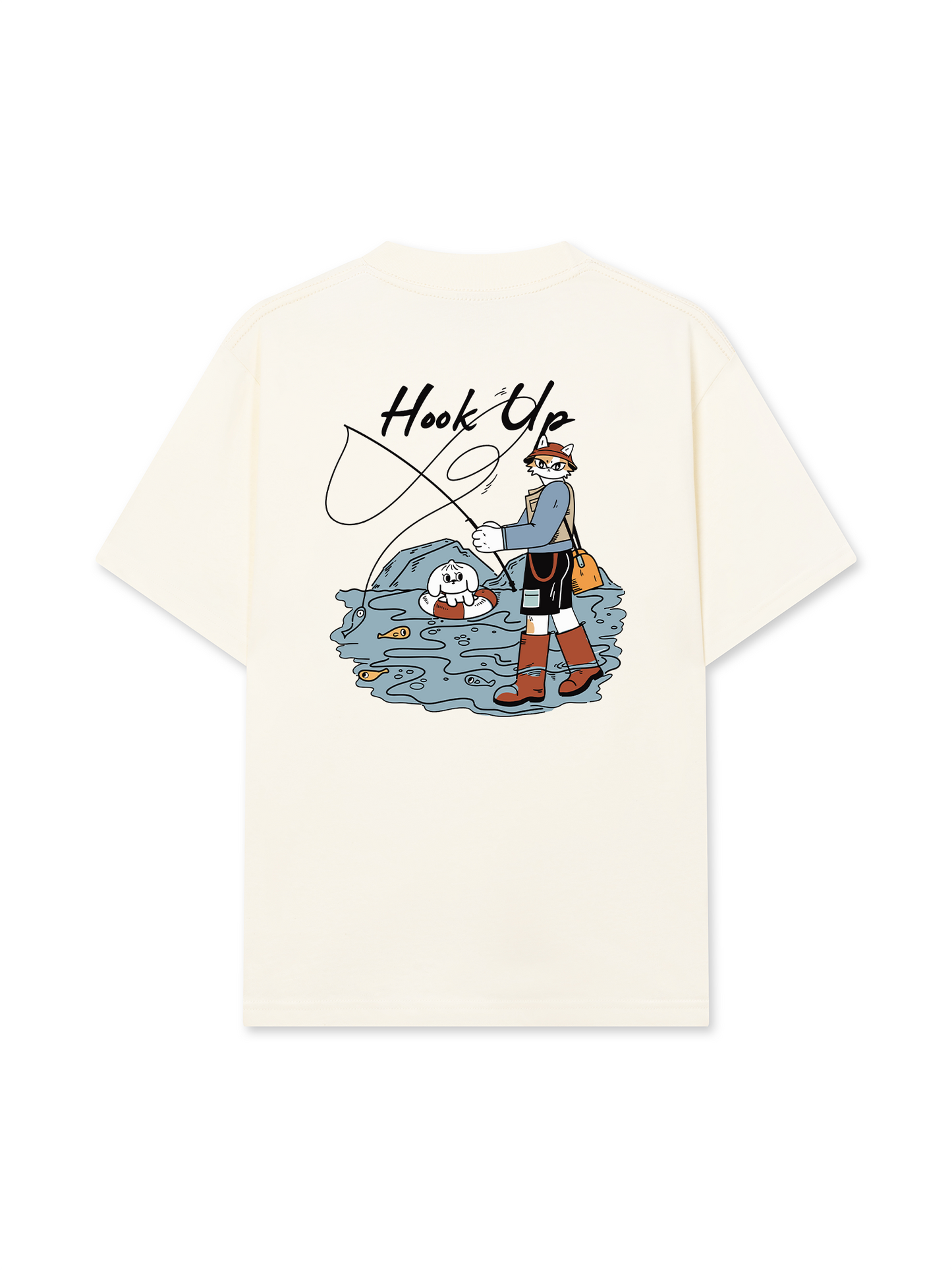 Áo Thun Relaxed Fit Hook Up