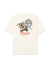 Áo Thun Relaxed Fit Paws Luv Cat Couple